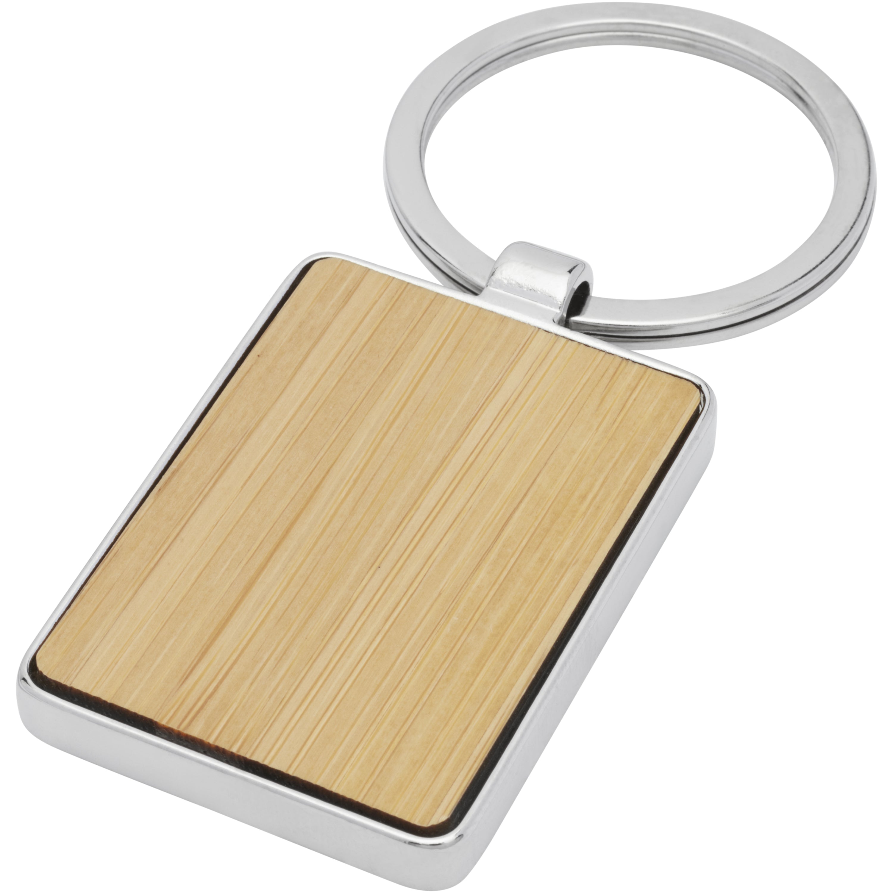 Neta Bamboo Rectangular Keyring