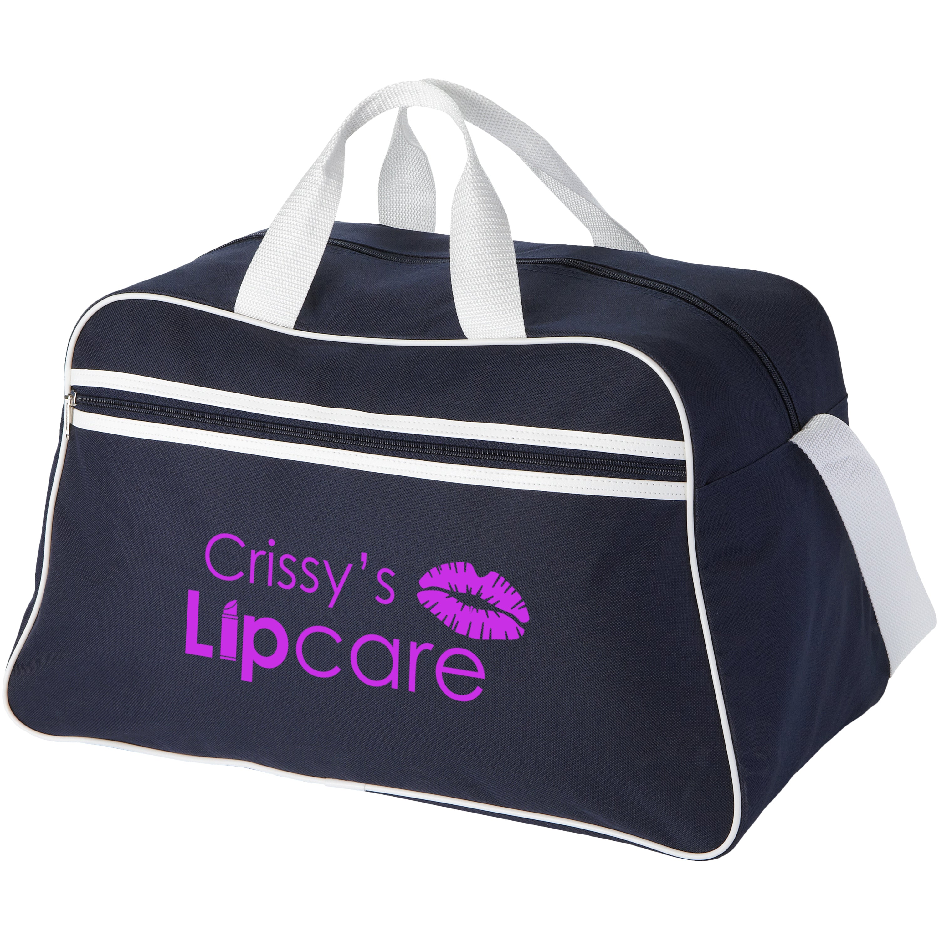 San Jose 2-Stripe Sports Duffle Bag