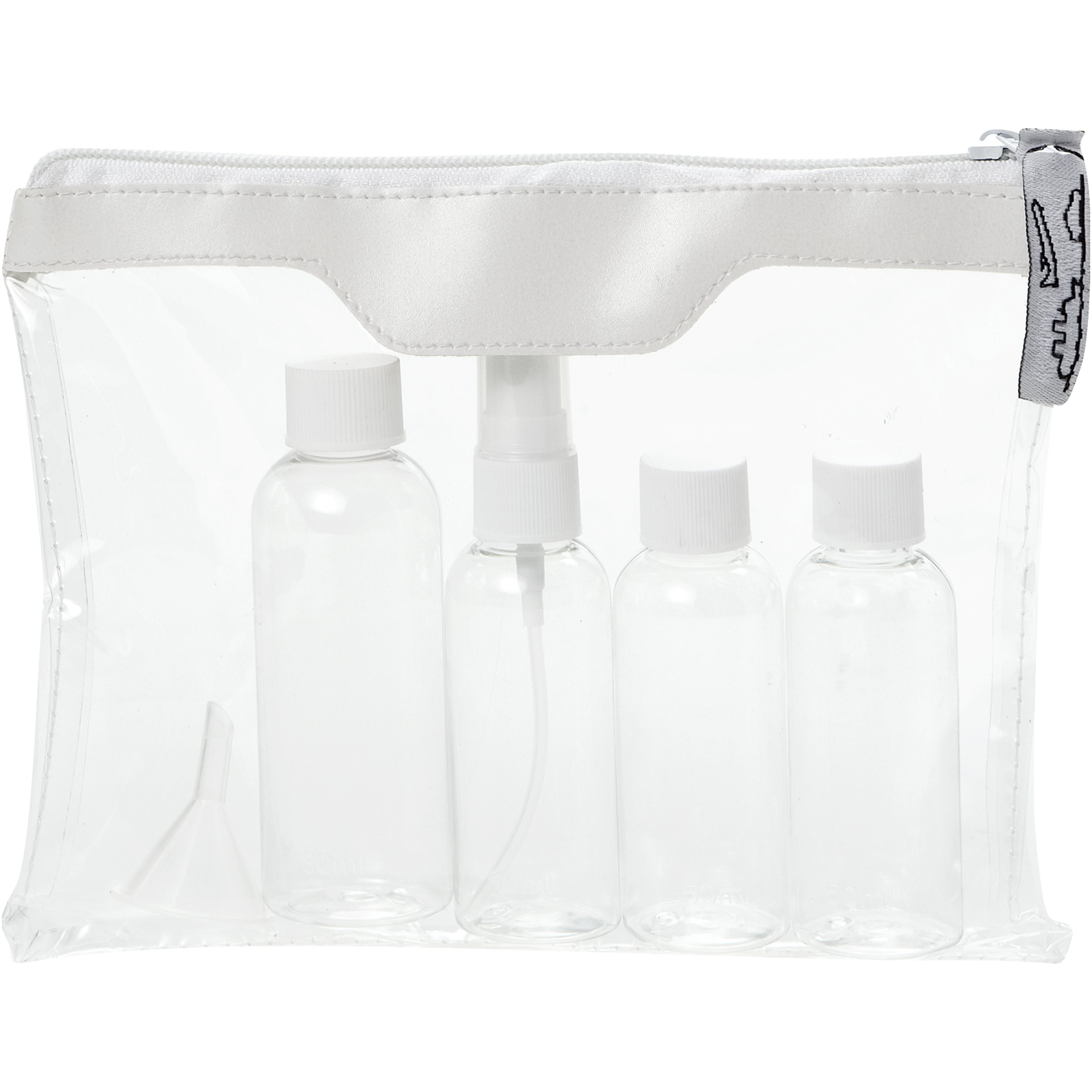 Airline Approved Travel Bottle Toiletry Bag Set
