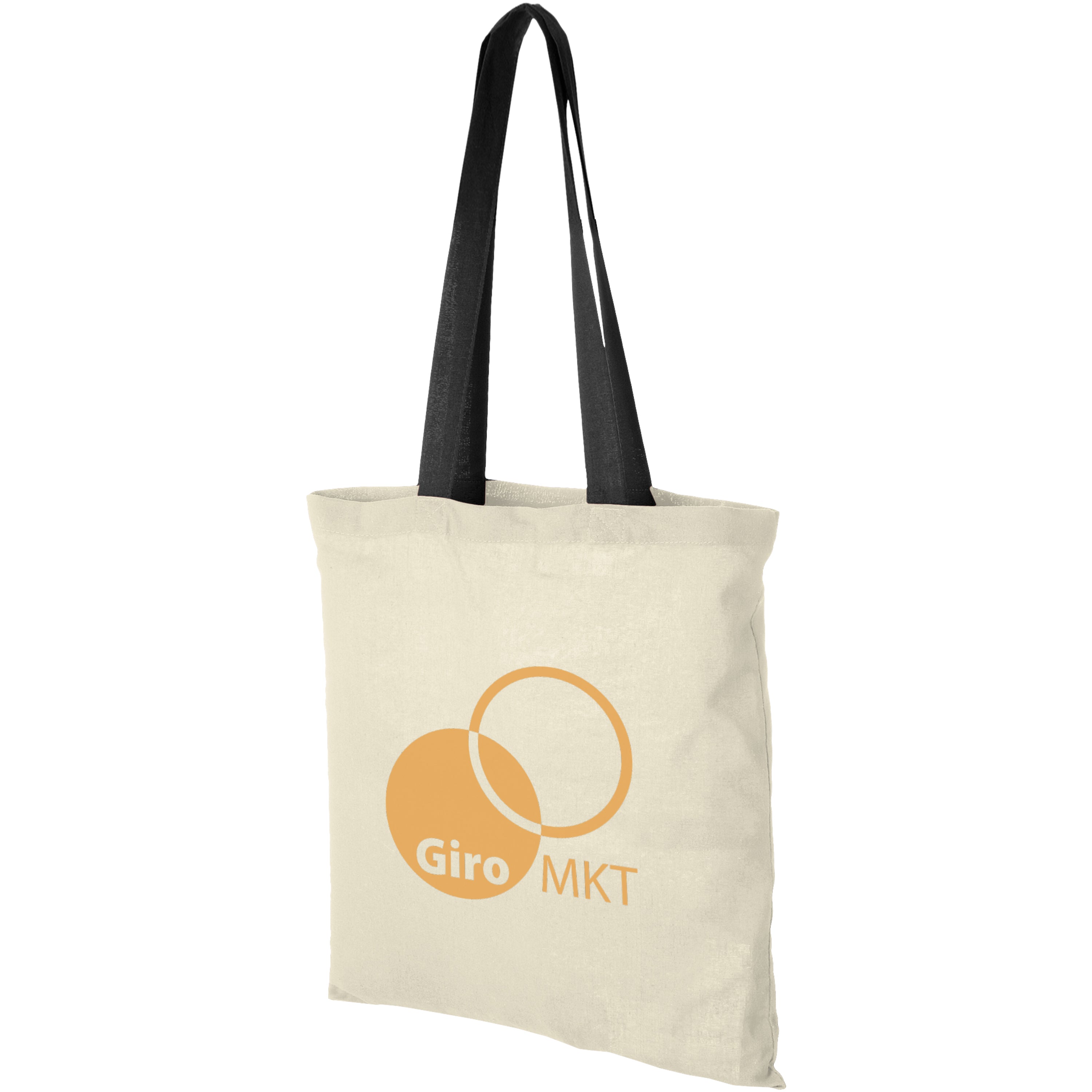 Nevada Cotton Tote with Coloured Handles