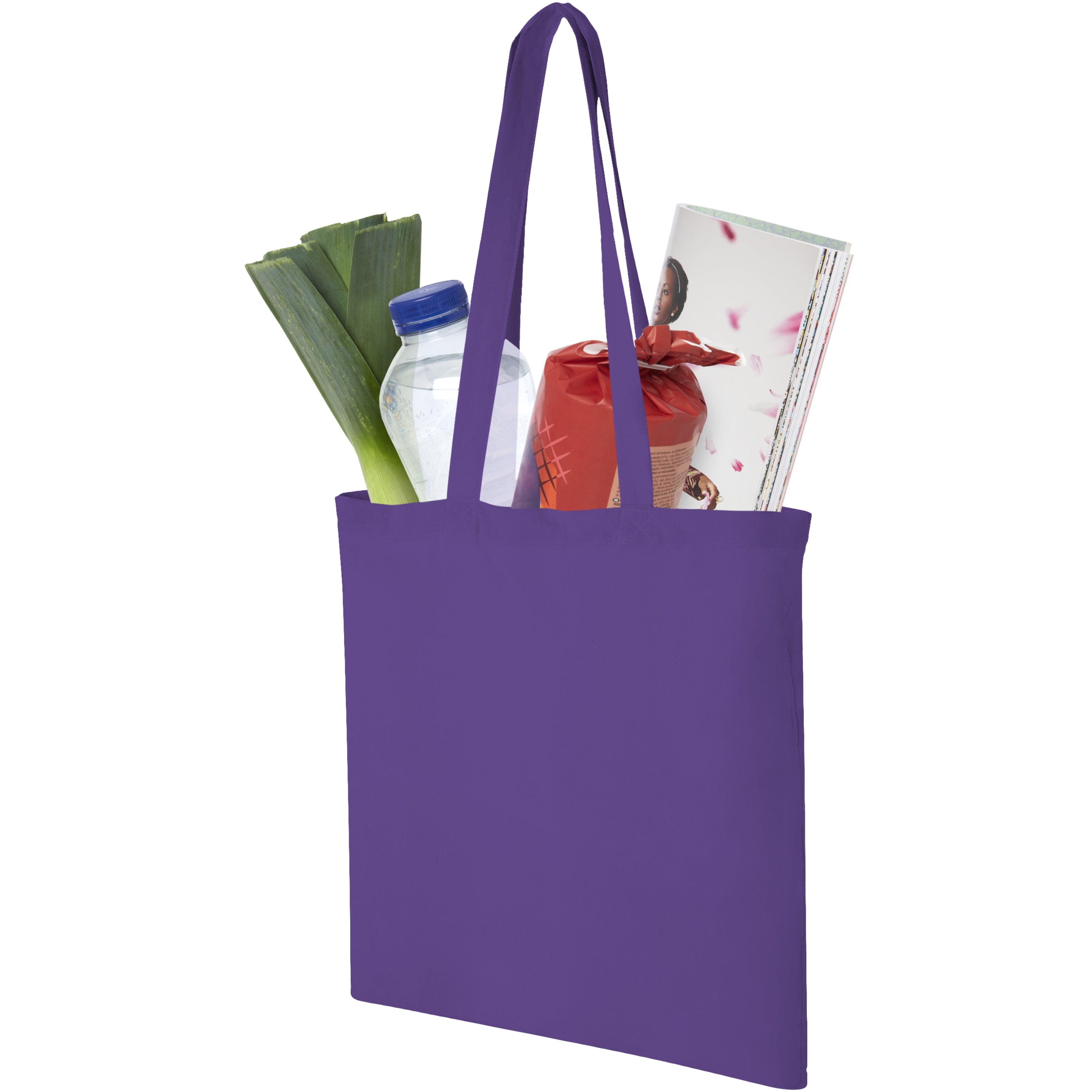Madras Heavy Duty Cotton Tote Bag