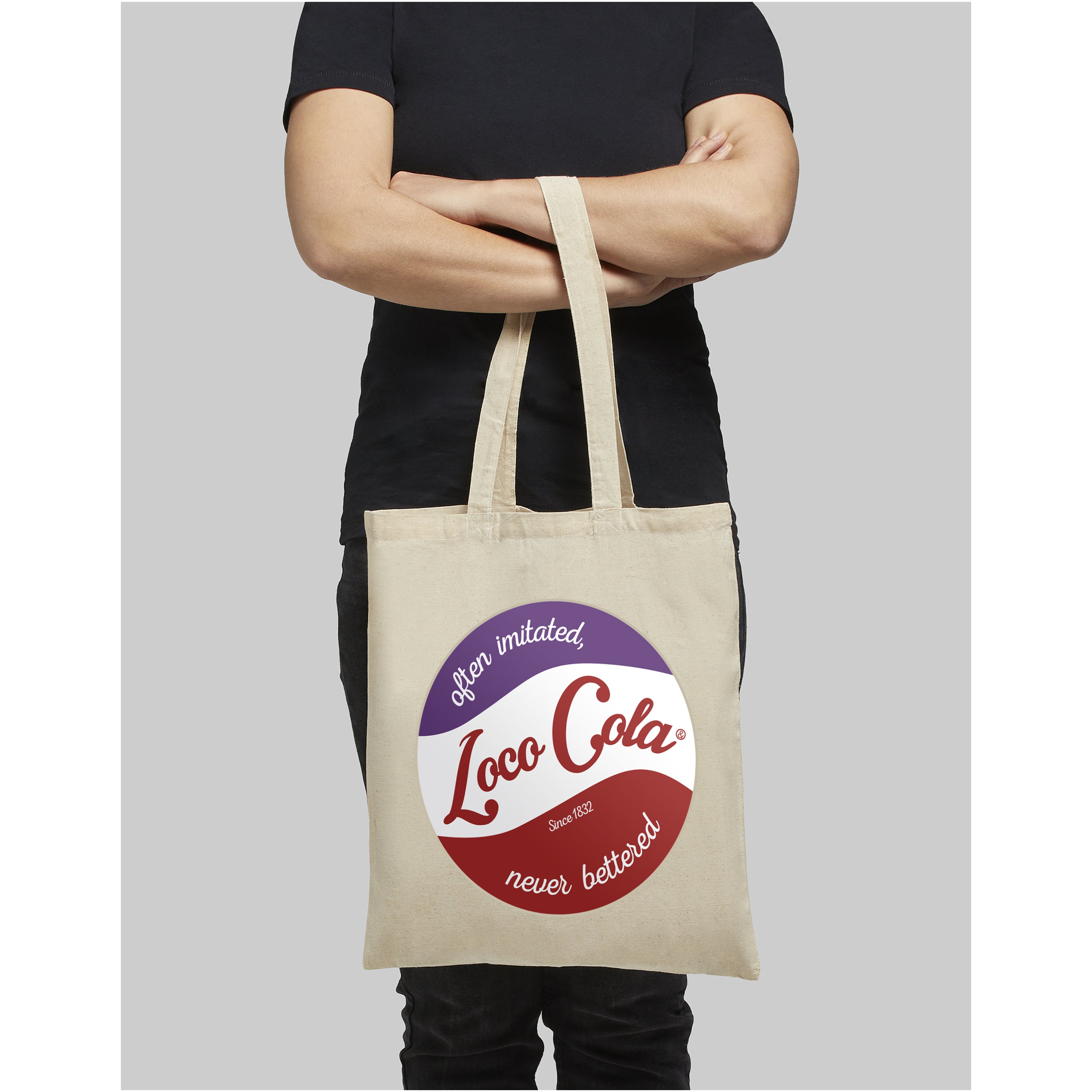 Madras Heavy Duty Cotton Tote Bag