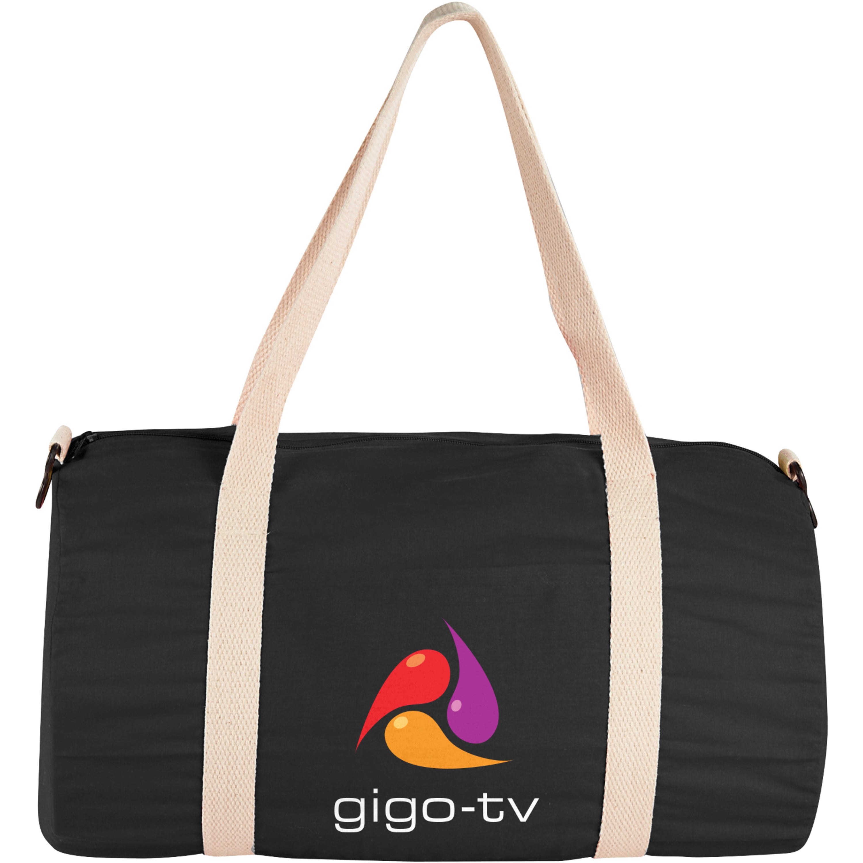Cochichuate Cotton Barrel Duffle Bag