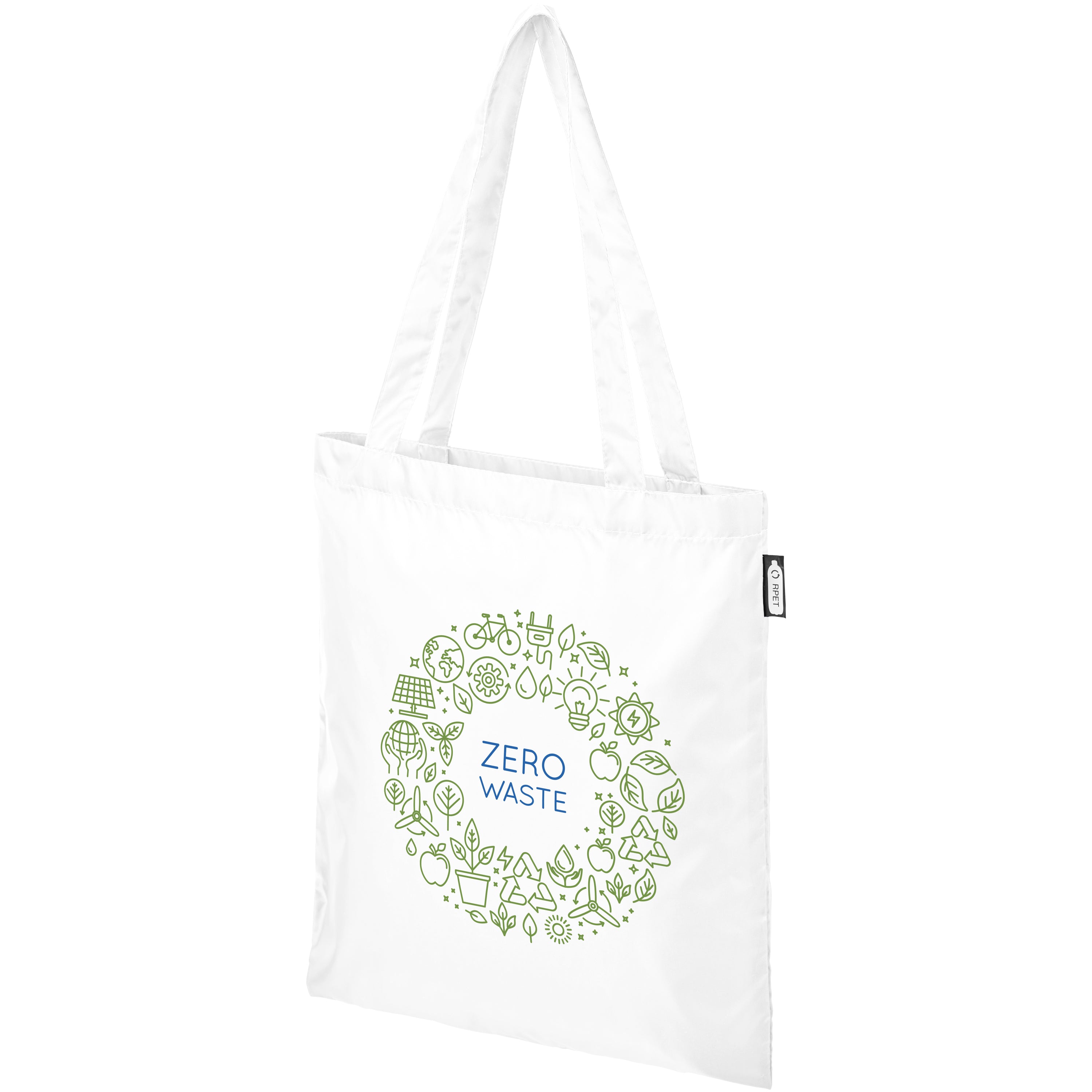 Recycled Post Consumer Plastic Tote Bag