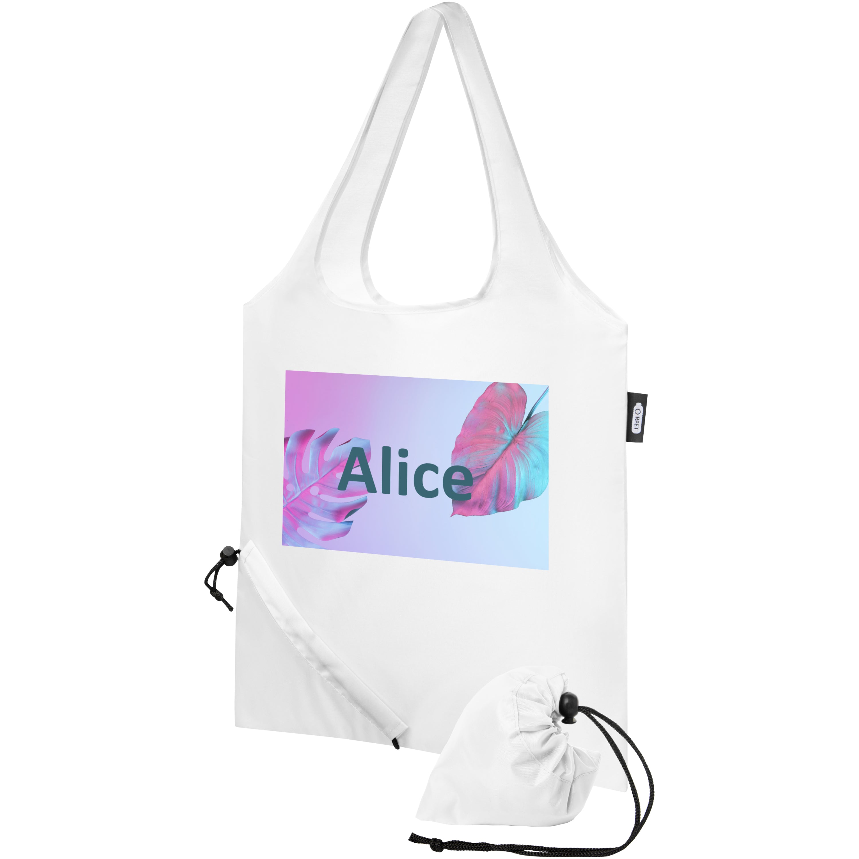 Sabia Recycled Fold Away Tote Bag