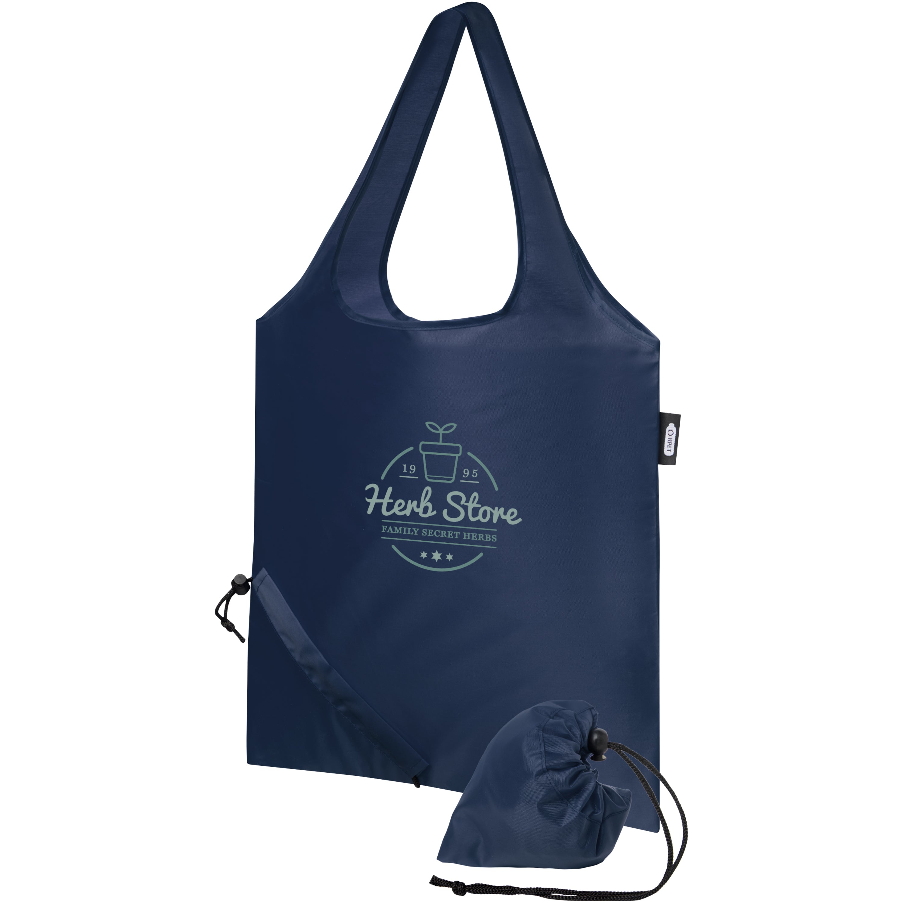 Sabia Recycled Fold Away Tote Bag