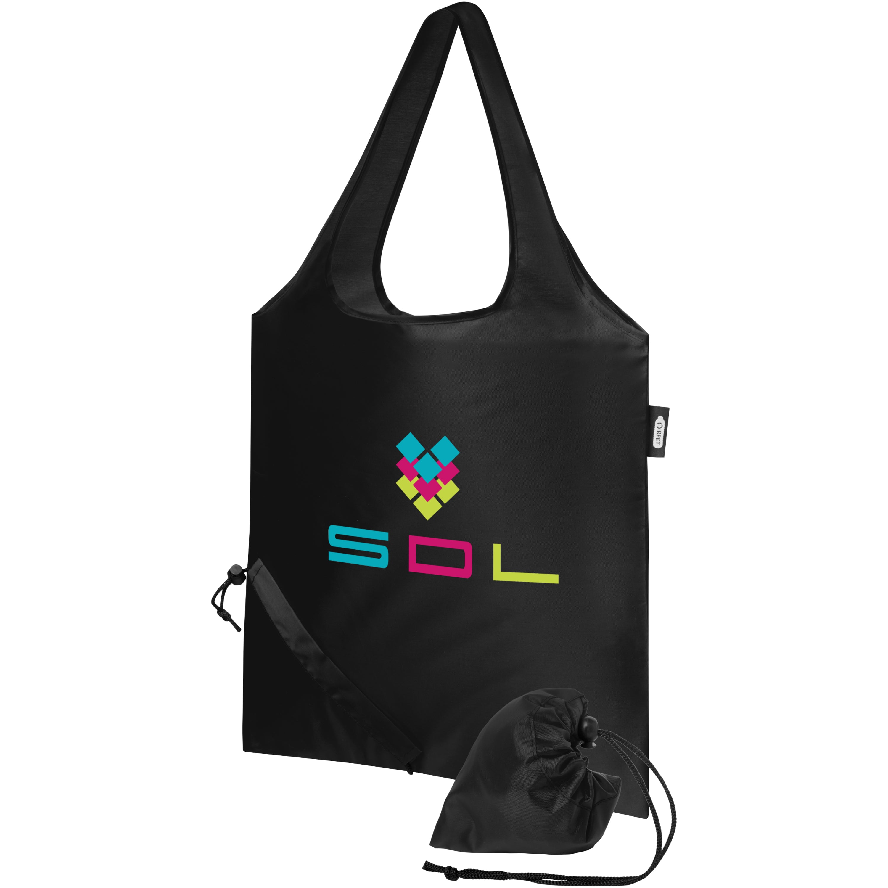 Sabia Recycled Fold Away Tote Bag