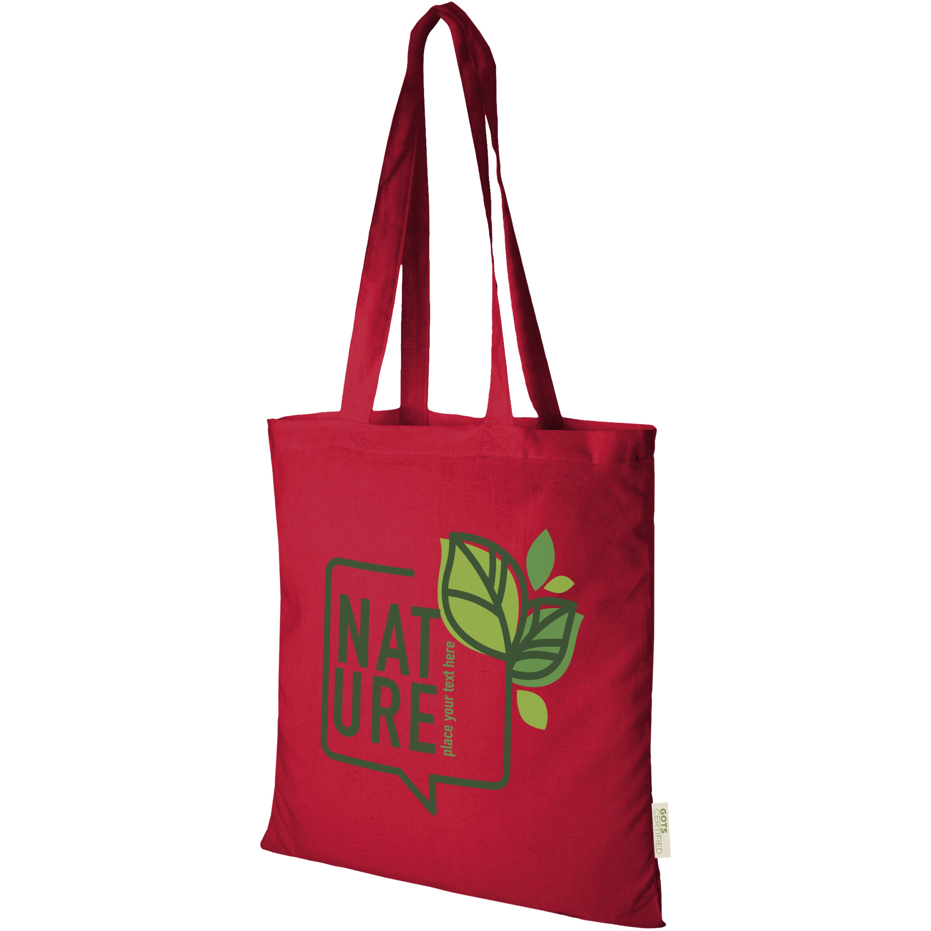 Orissa Long Handled Cotton Tote Bag