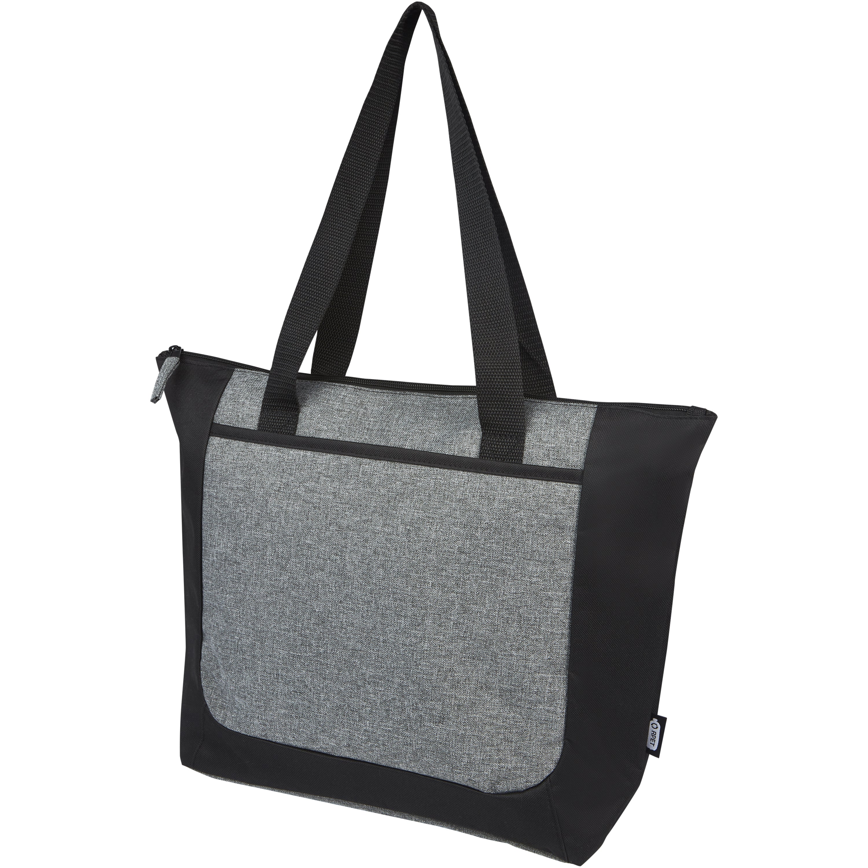 Reclaim Recycled Two Tone Zippered Tote