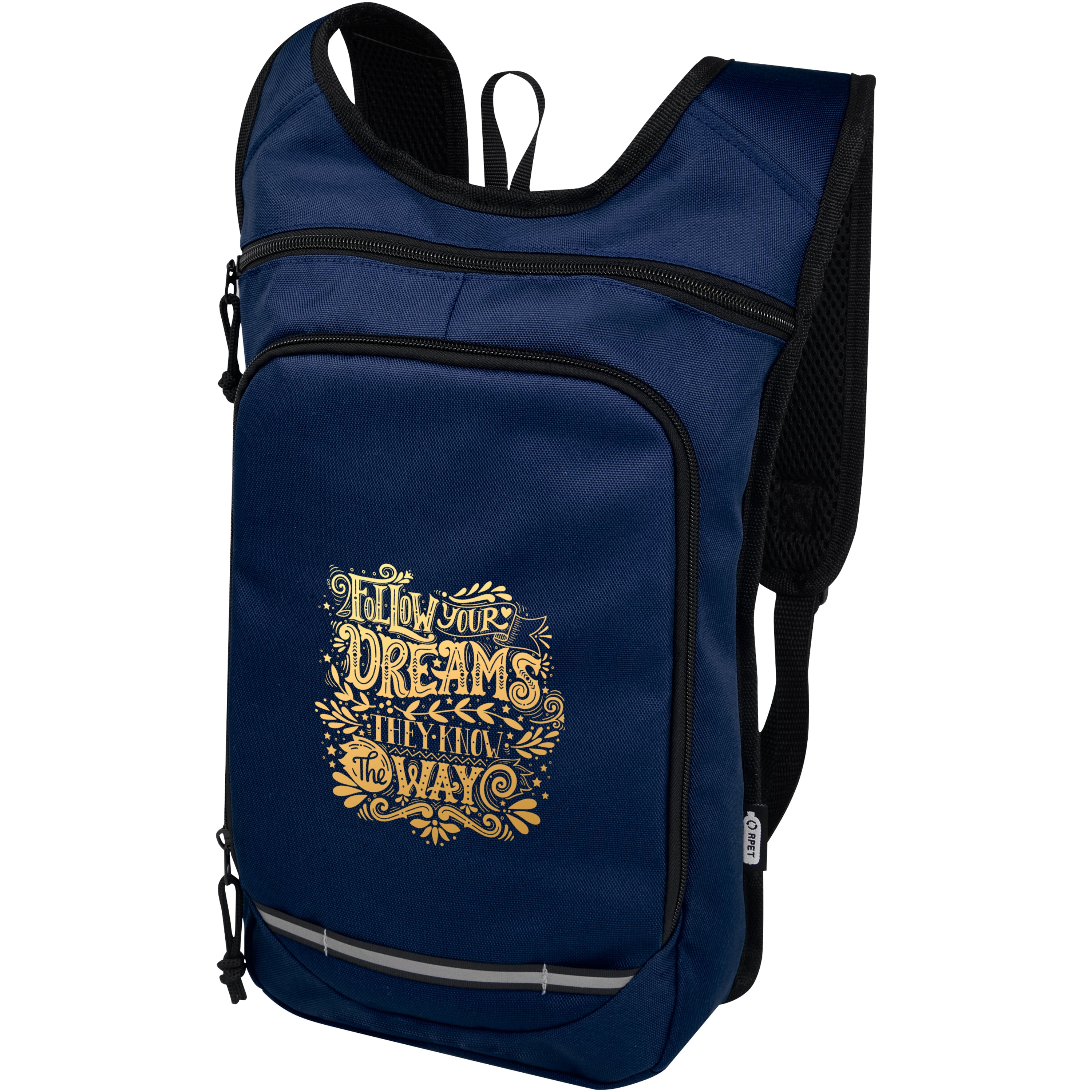 Water Repellent Recycled Polyester Outdoor Backpack