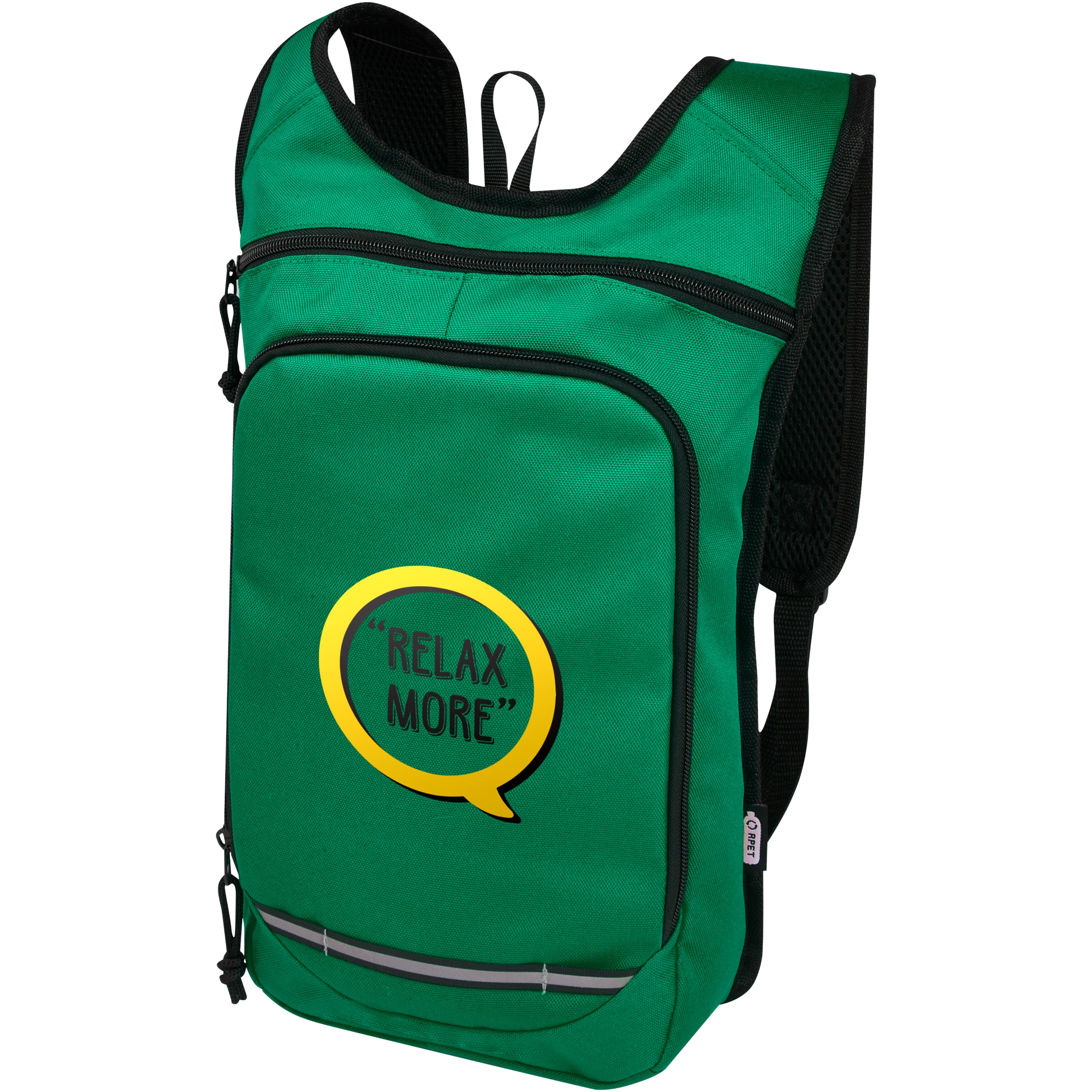 Water Repellent Recycled Polyester Outdoor Backpack