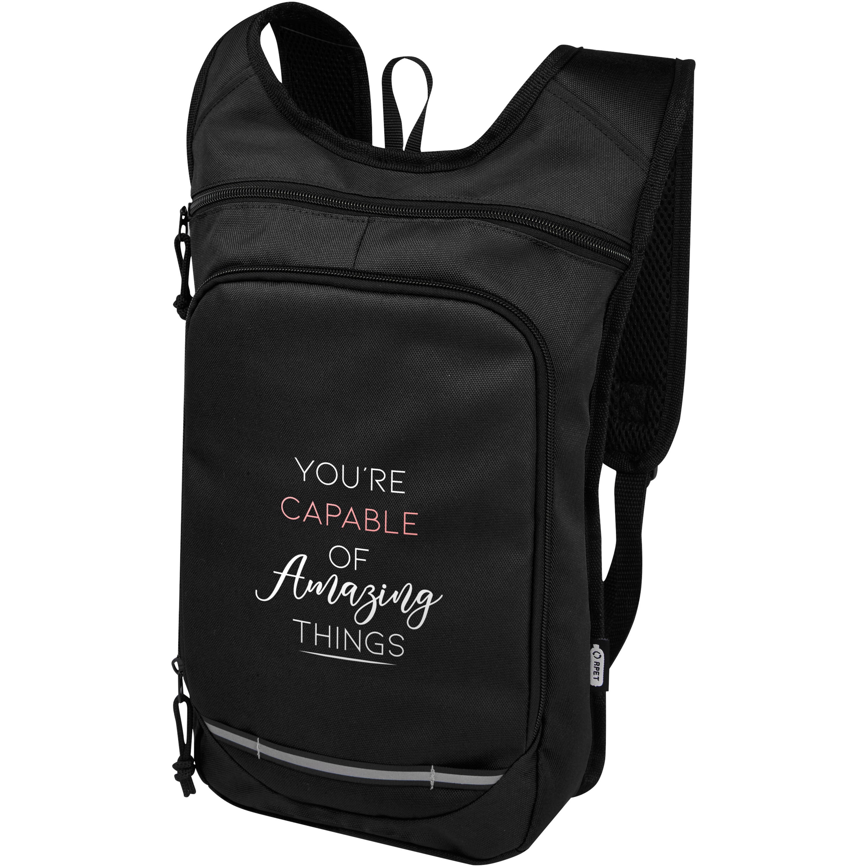 Water Repellent Recycled Polyester Outdoor Backpack