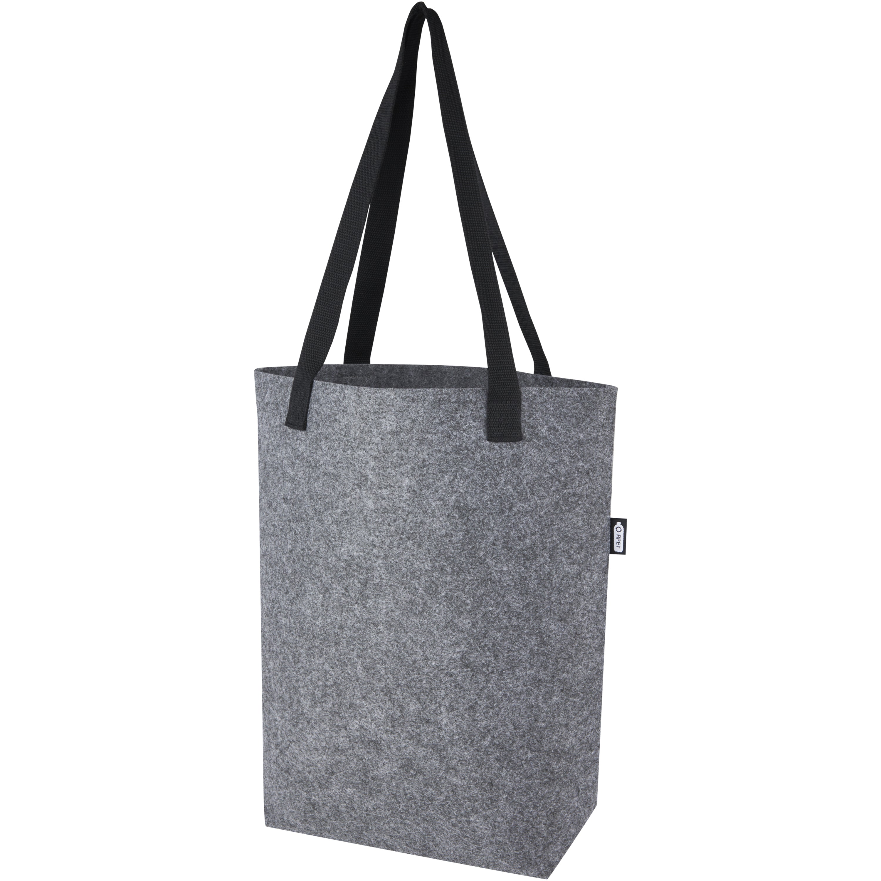 Recycled Felt Wide Bottom Tote Bag