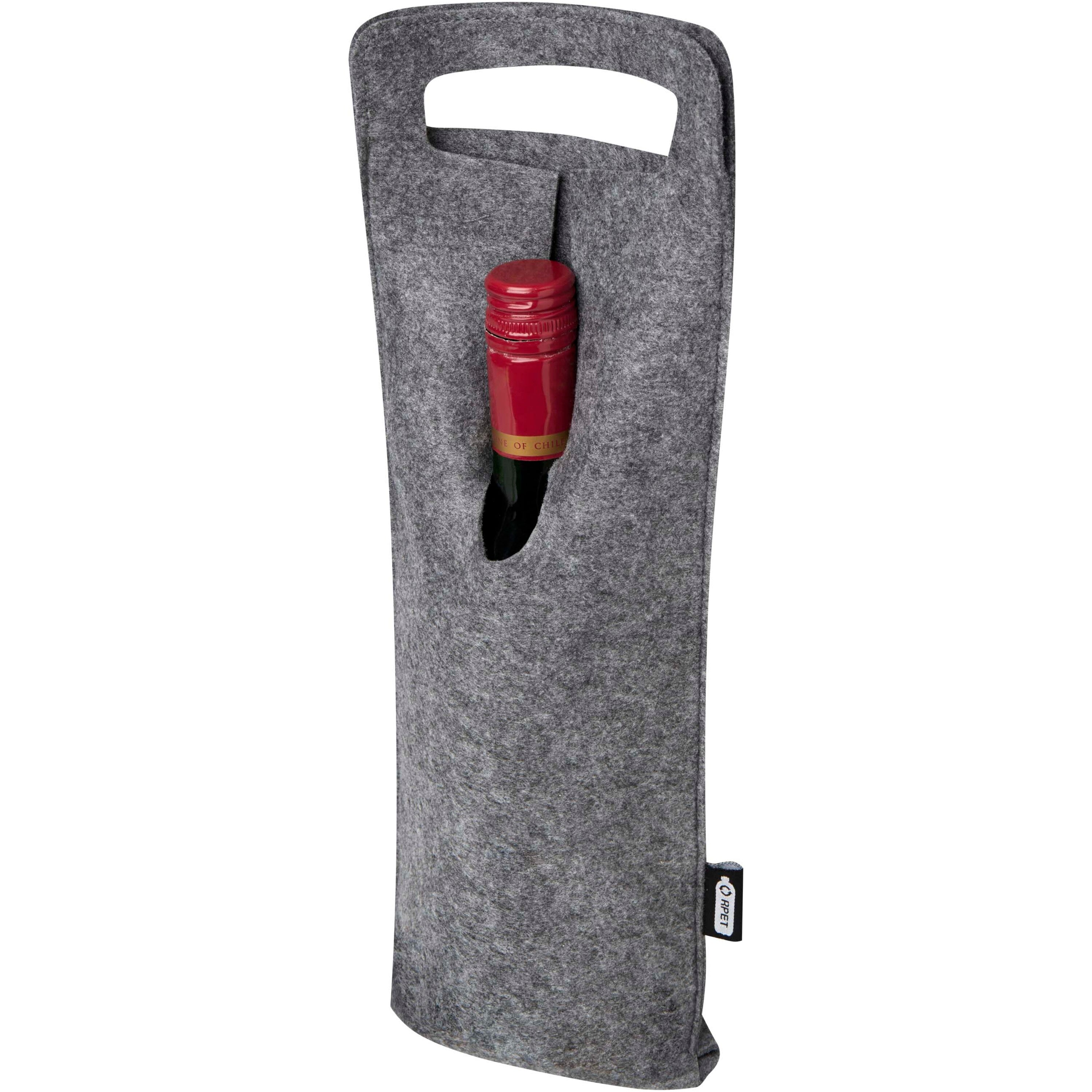 Felta 75cl Recycled Felt Wine Bag
