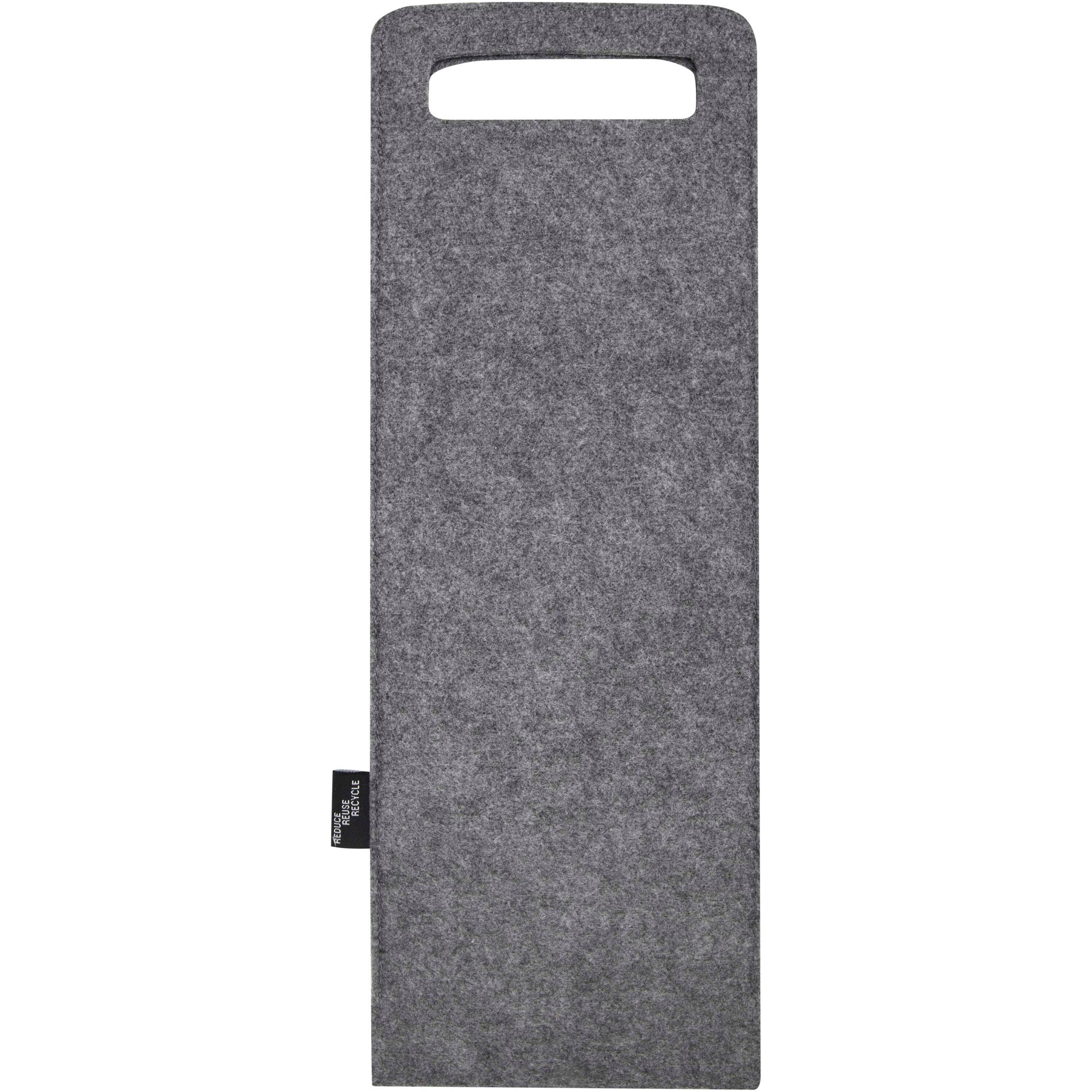 Felta 75cl Recycled Felt Wine Bag