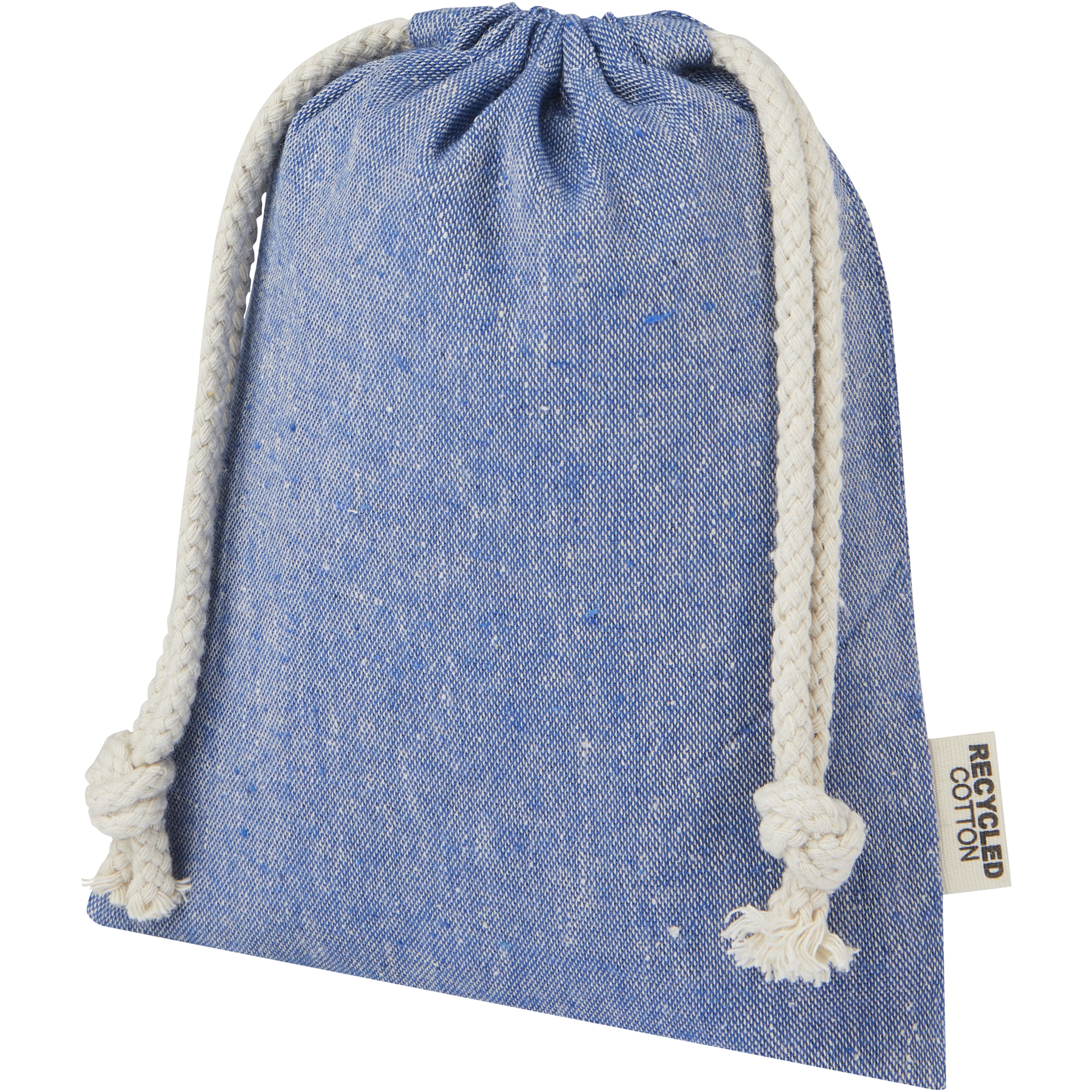Kids Upcycled Cotton Drawstring Gift Bag