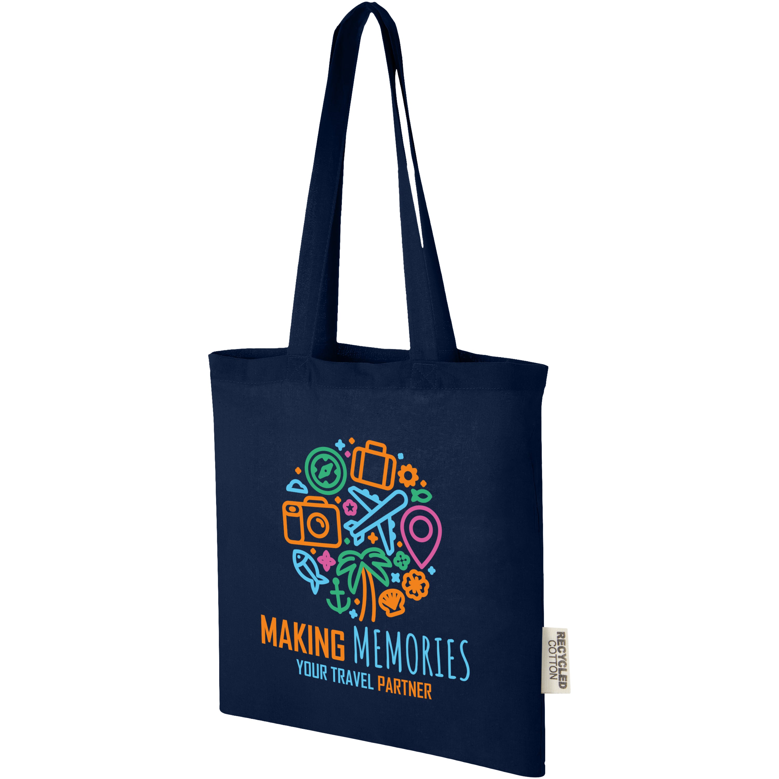 Madras Recycled Cotton Tote