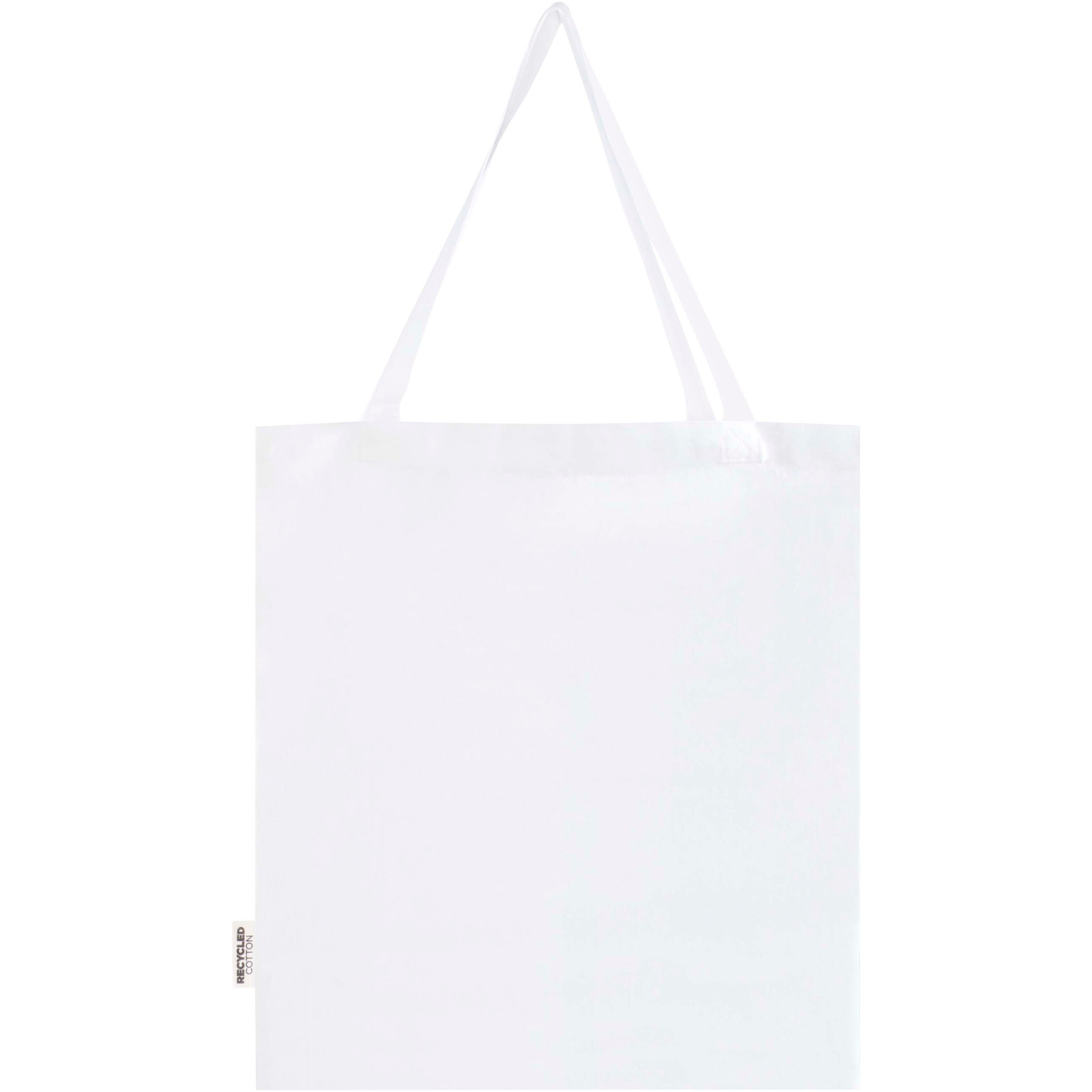 Madras Recycled Cotton Gusset Tote Bag