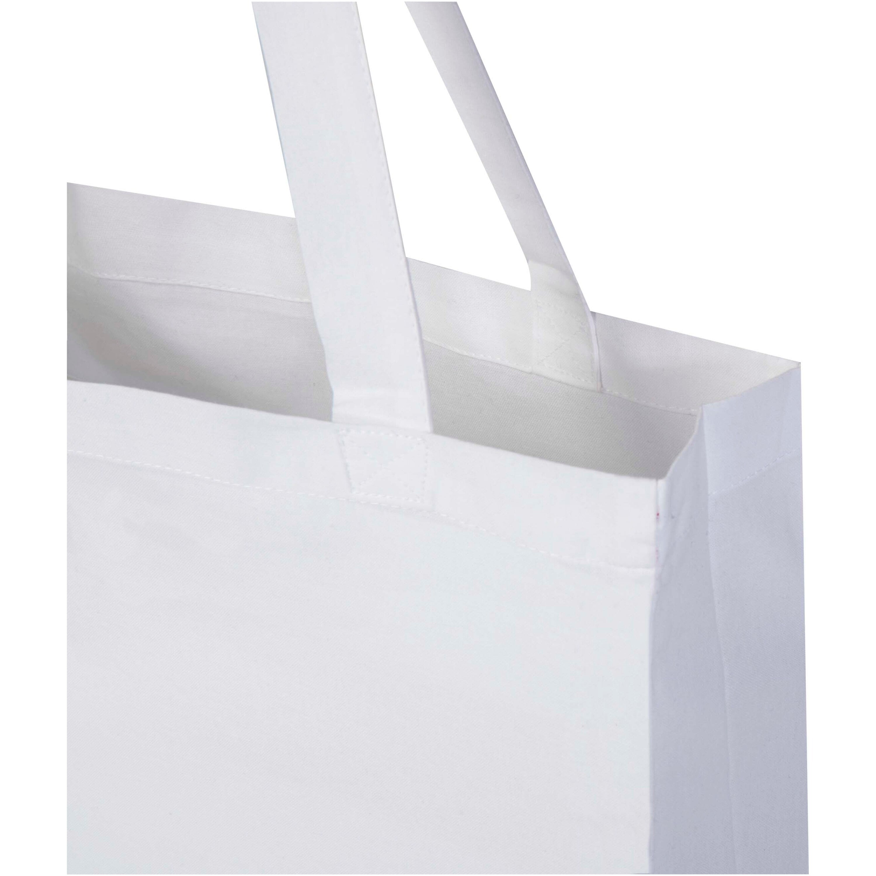 Madras Recycled Cotton Gusset Tote Bag