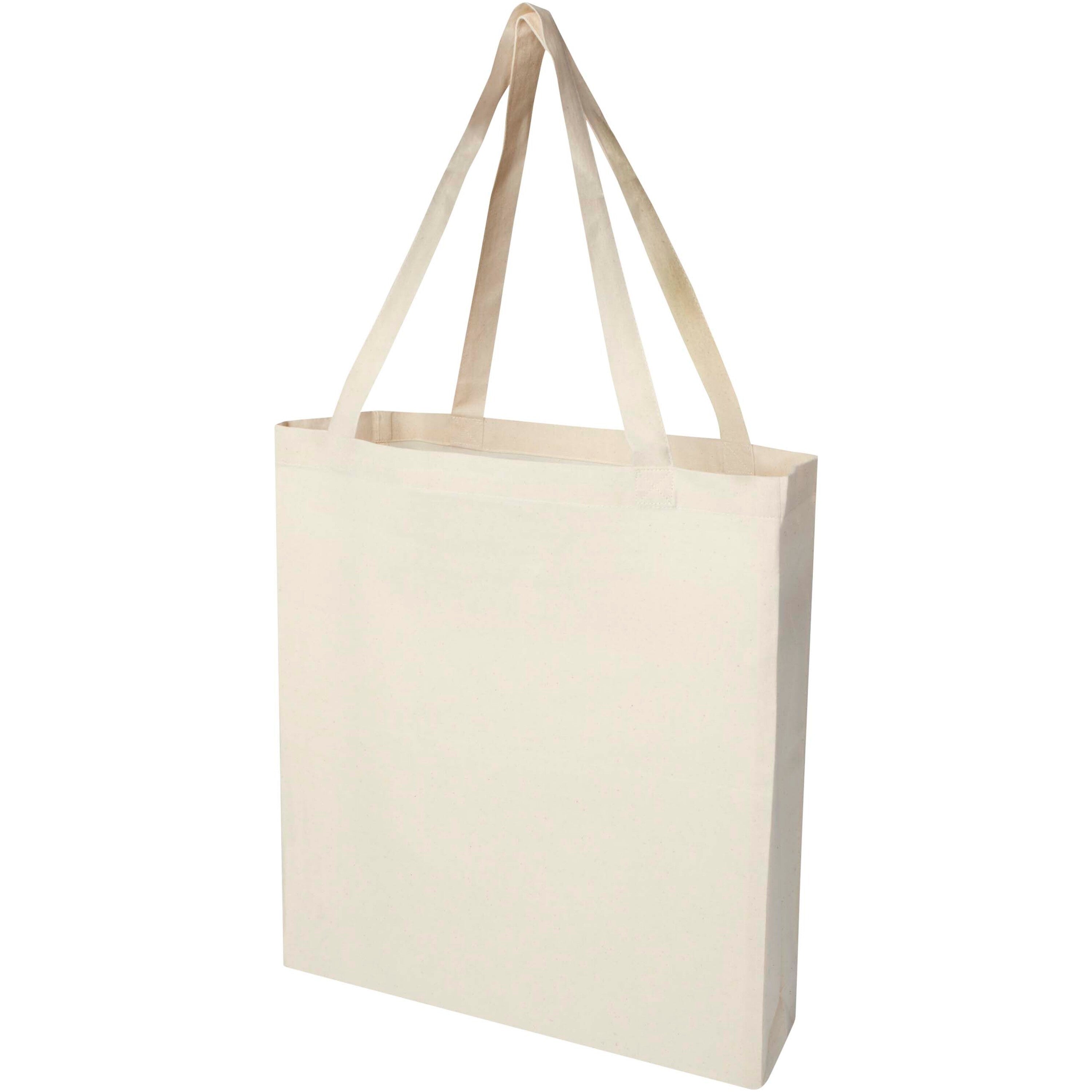 Madras Recycled Cotton Gusset Tote Bag