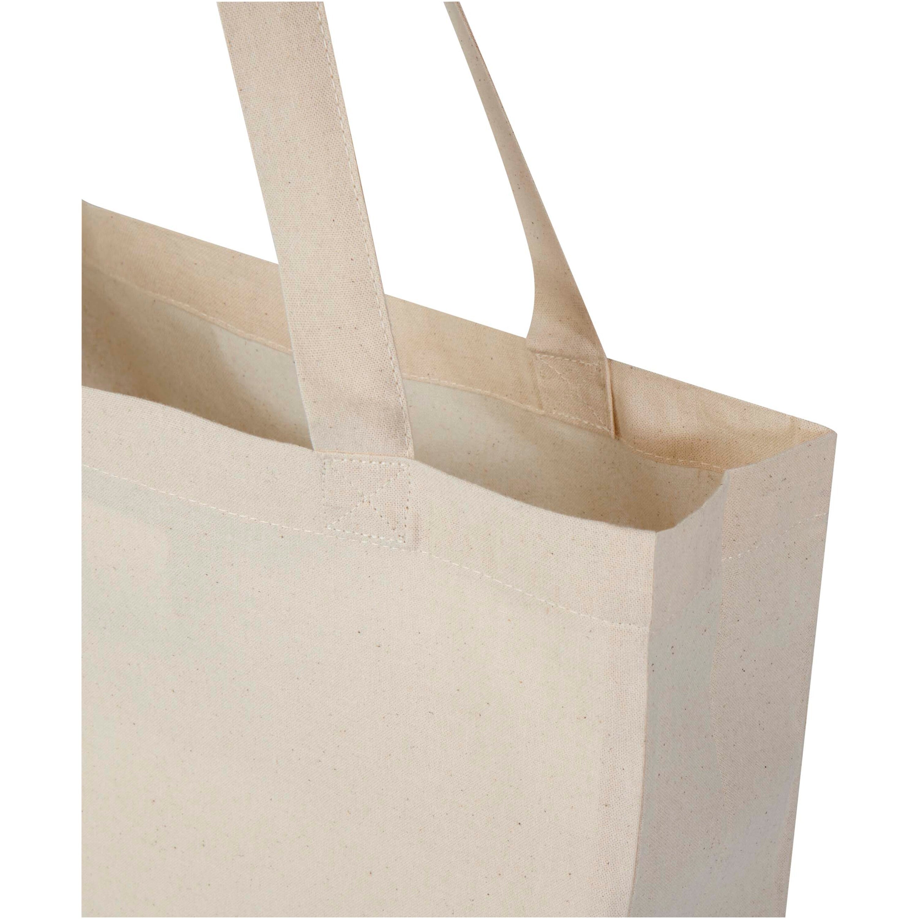 Madras Recycled Cotton Gusset Tote Bag