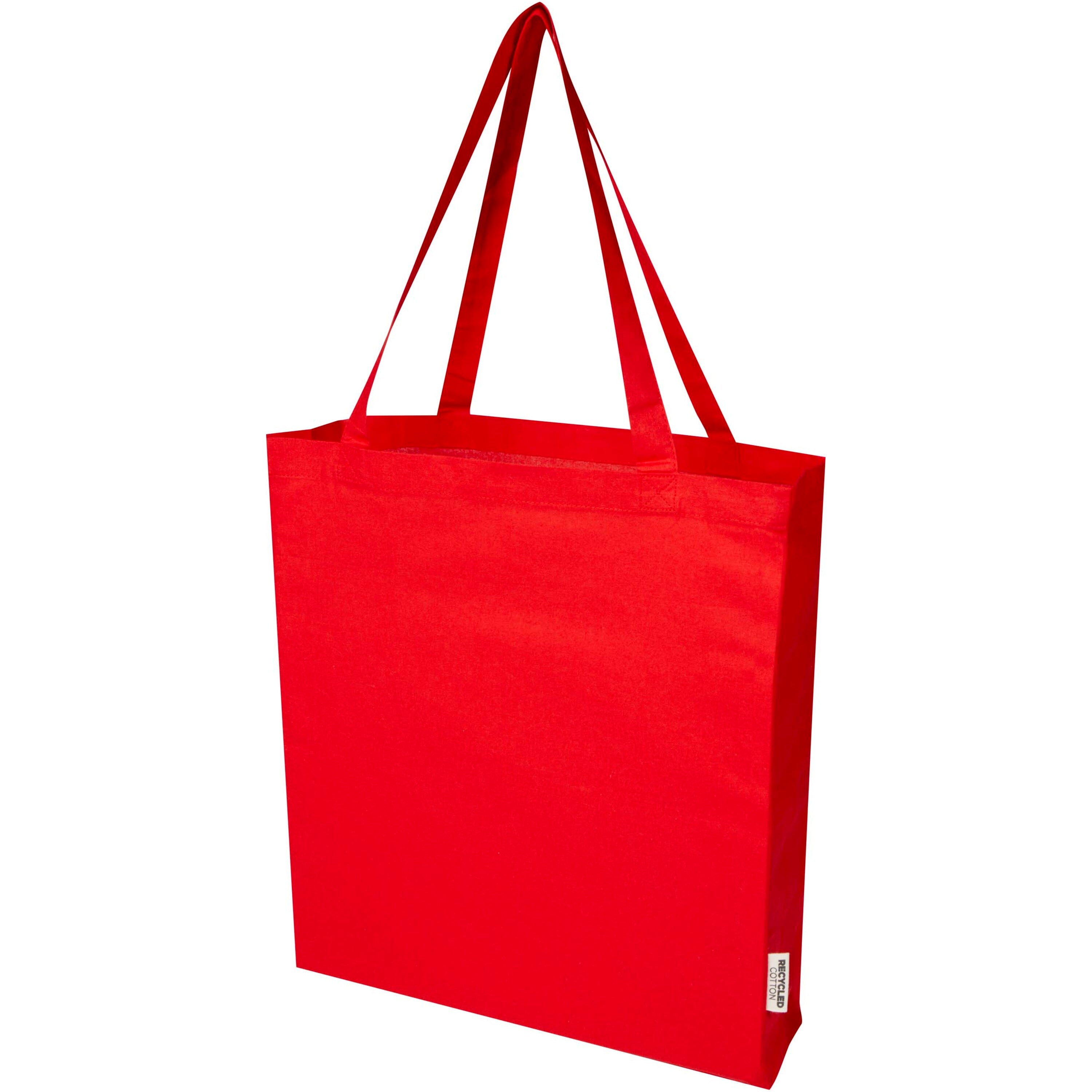 Madras Recycled Cotton Gusset Tote Bag