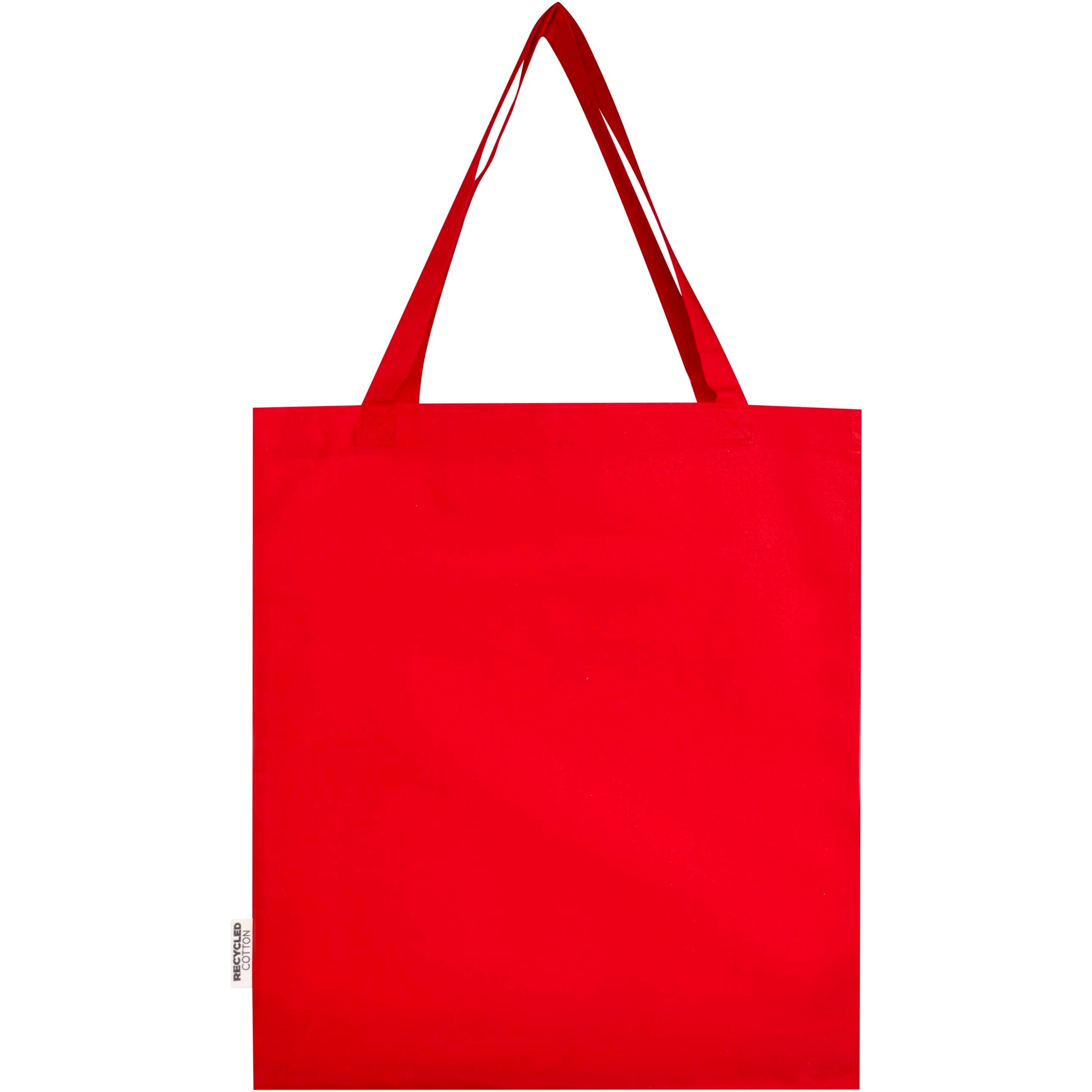 Madras Recycled Cotton Gusset Tote Bag
