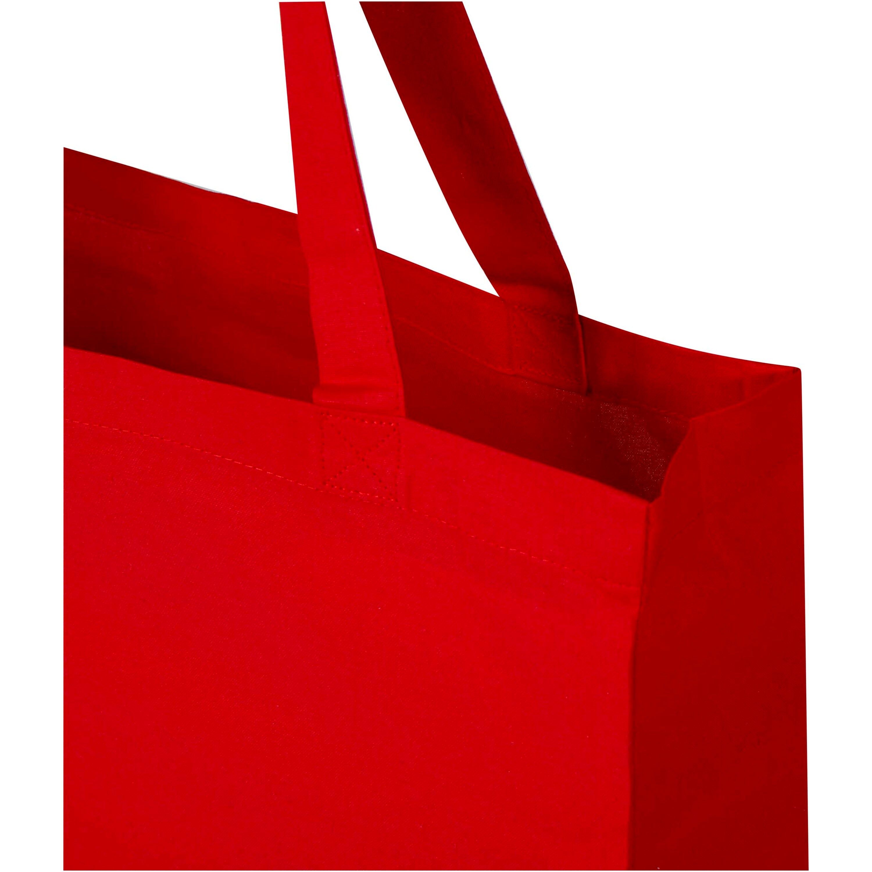 Madras Recycled Cotton Gusset Tote Bag