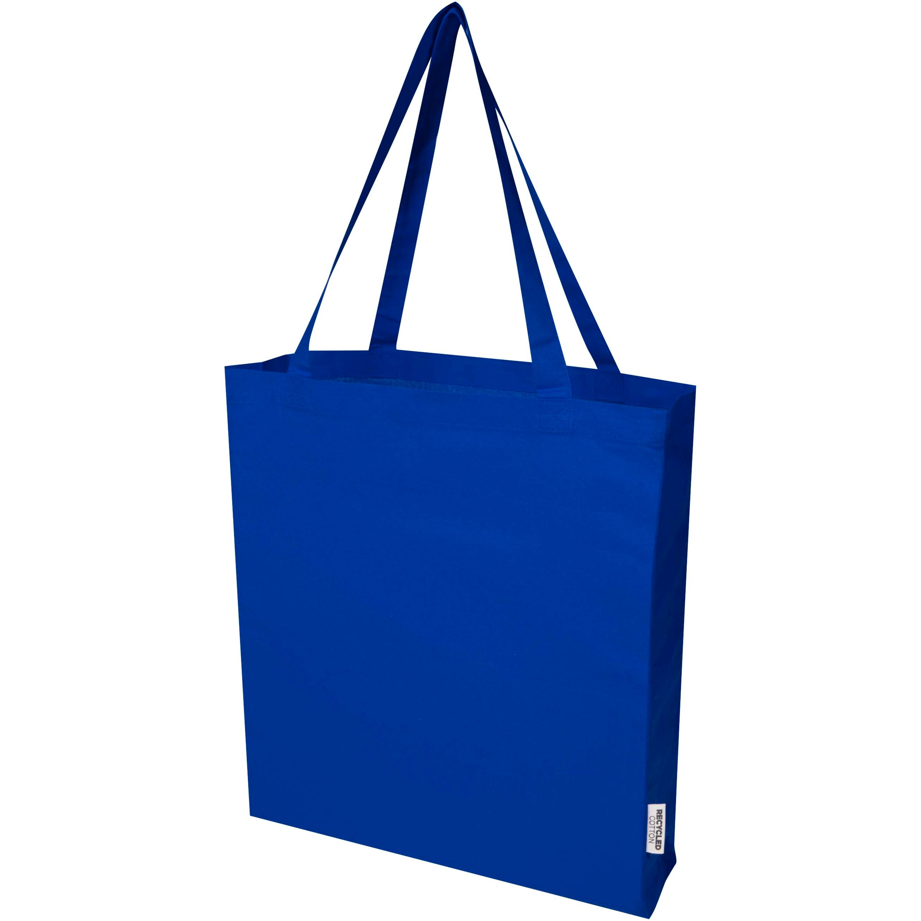 Madras Recycled Cotton Gusset Tote Bag
