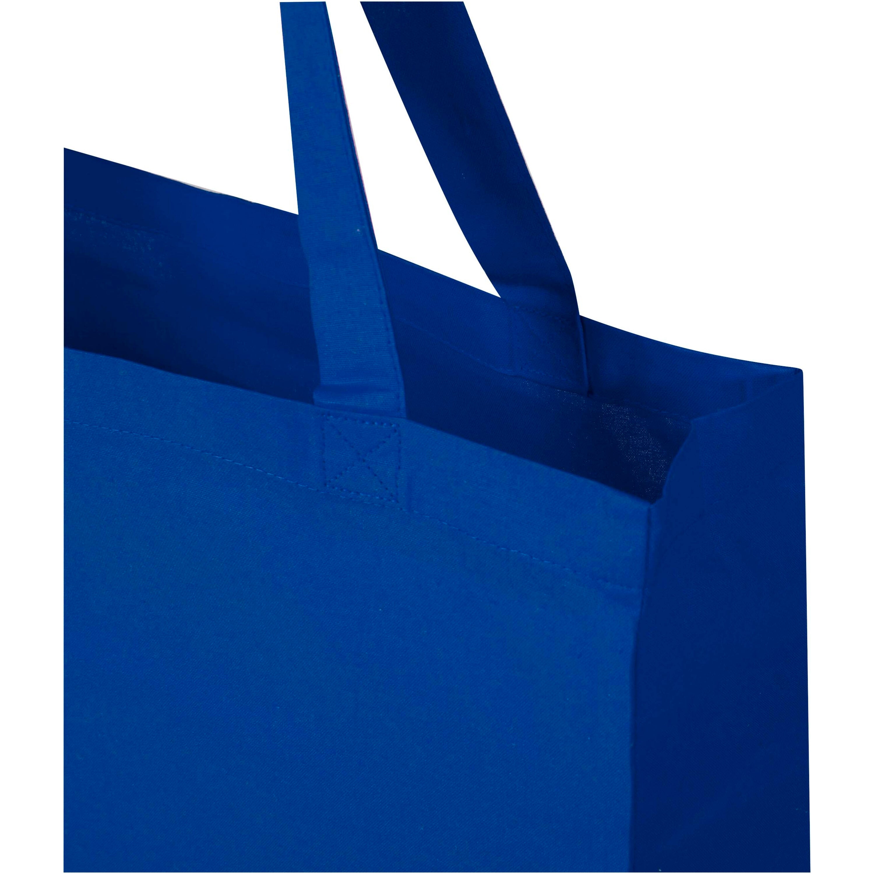 Madras Recycled Cotton Gusset Tote Bag