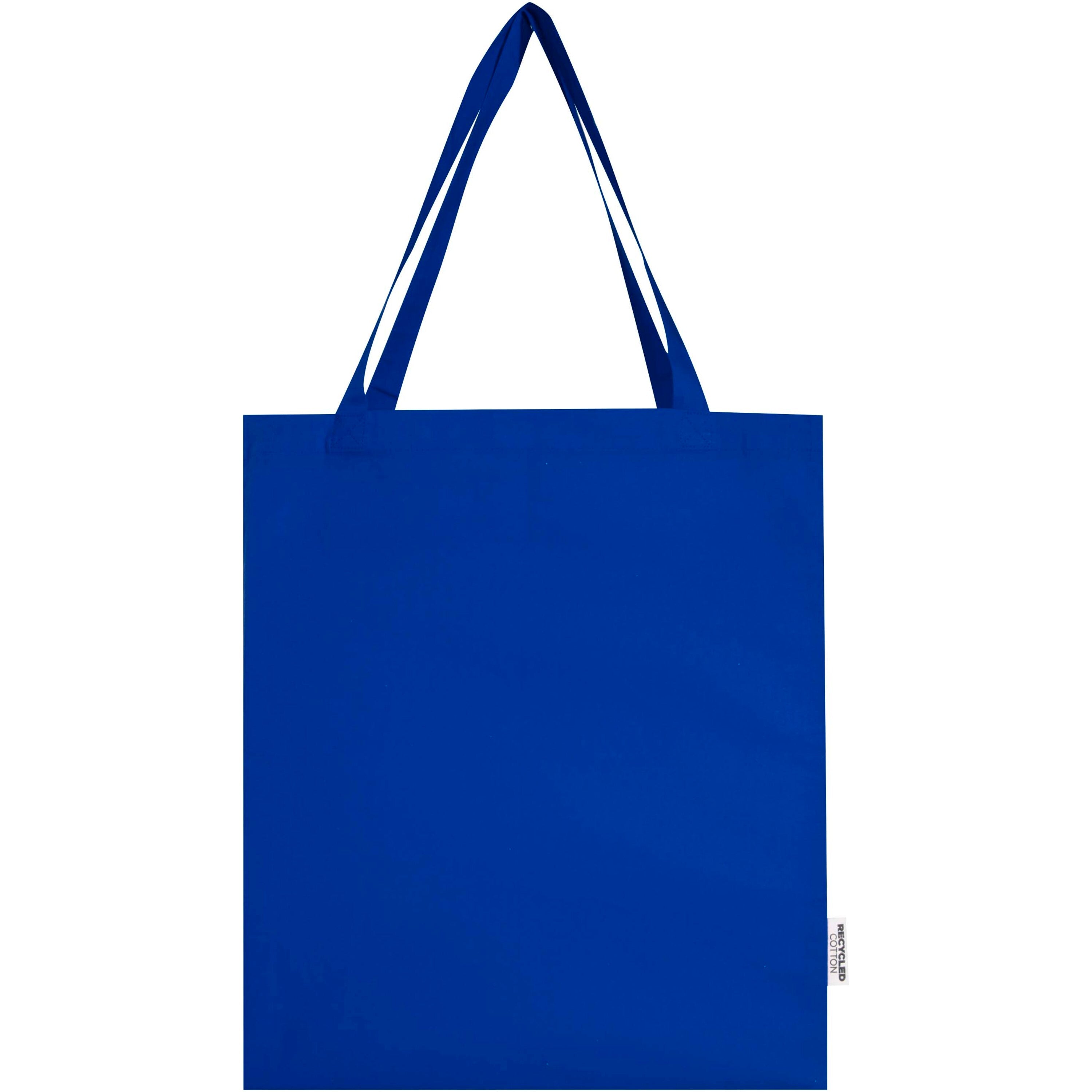 Madras Recycled Cotton Gusset Tote Bag