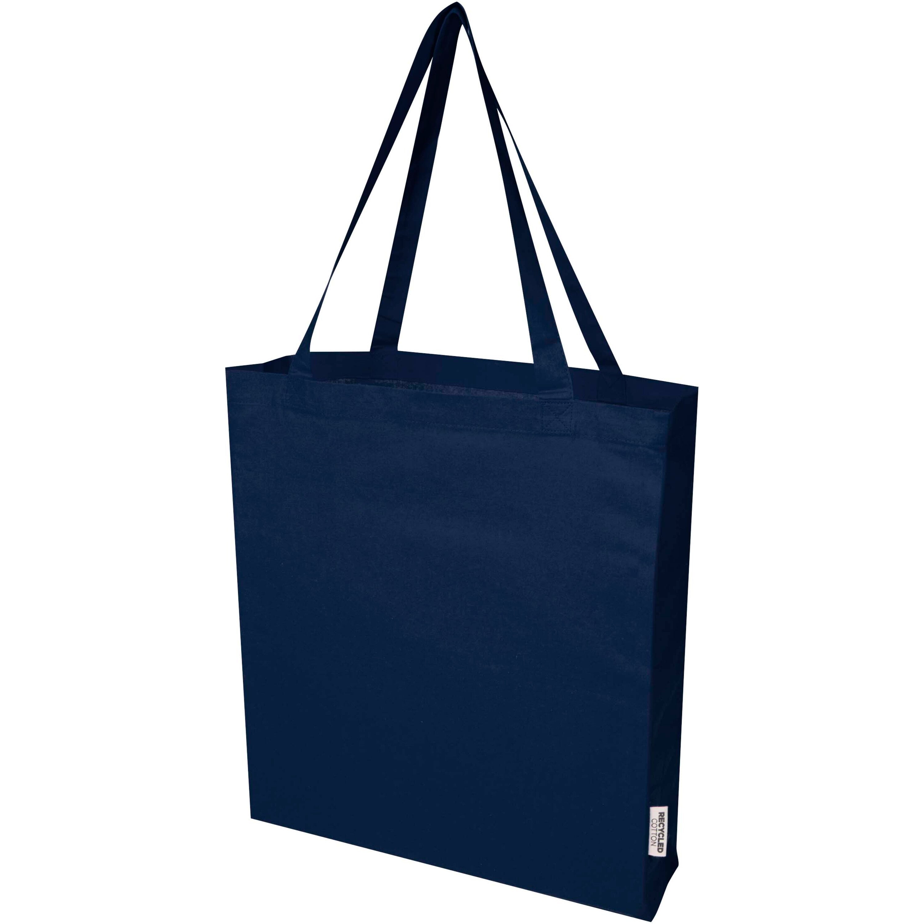 Madras Recycled Cotton Gusset Tote Bag