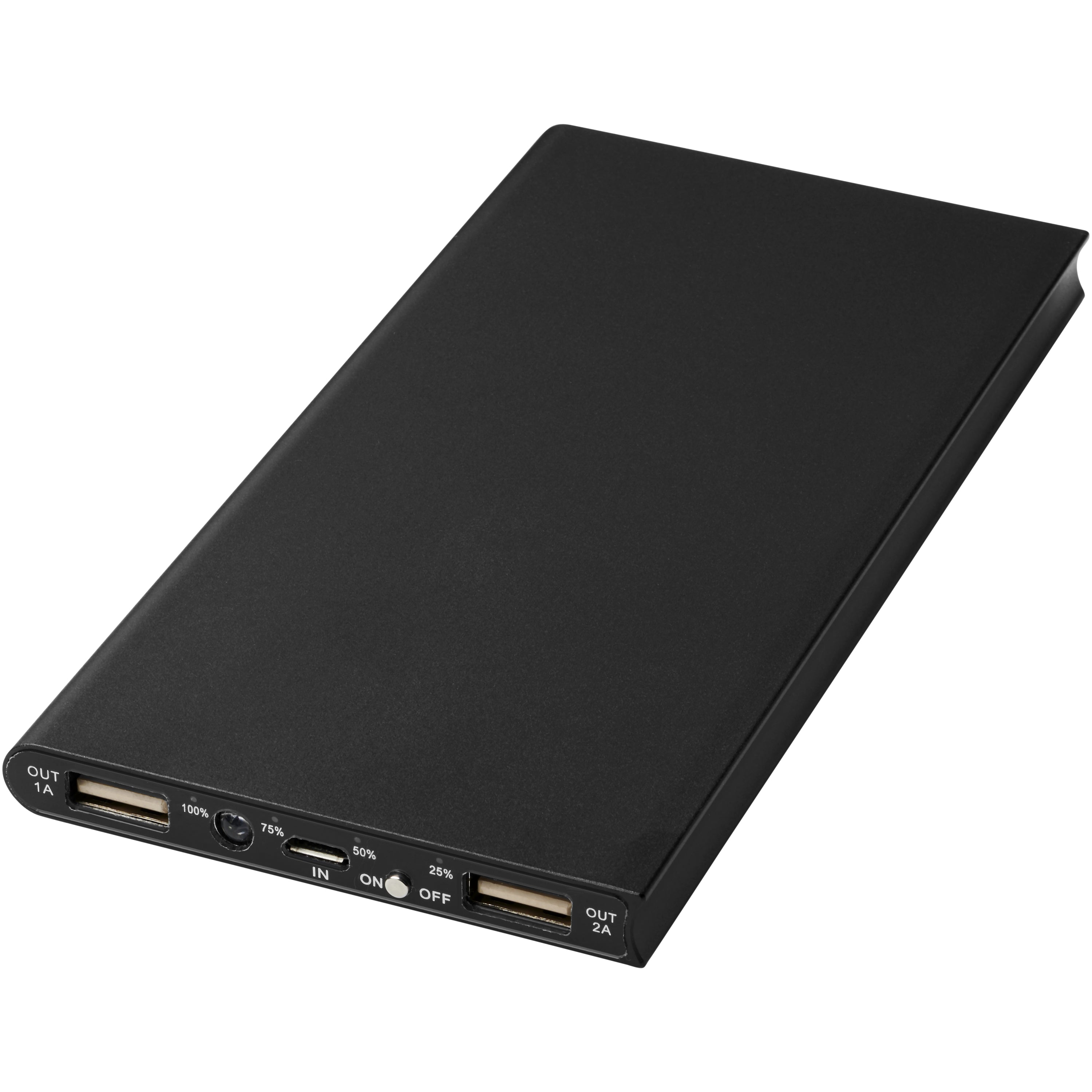 Plate 8000mAh Aluminium Powerbank
