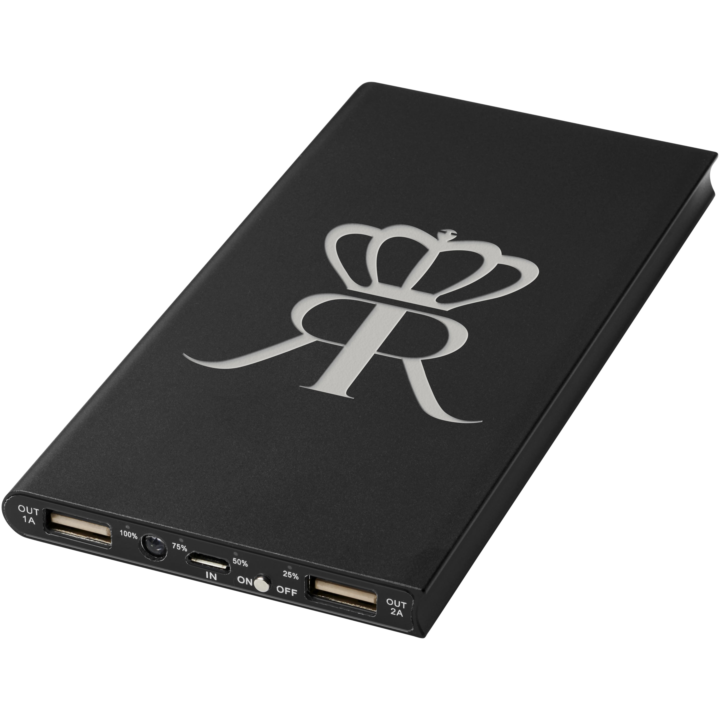 Plate 8000mAh Aluminium Powerbank