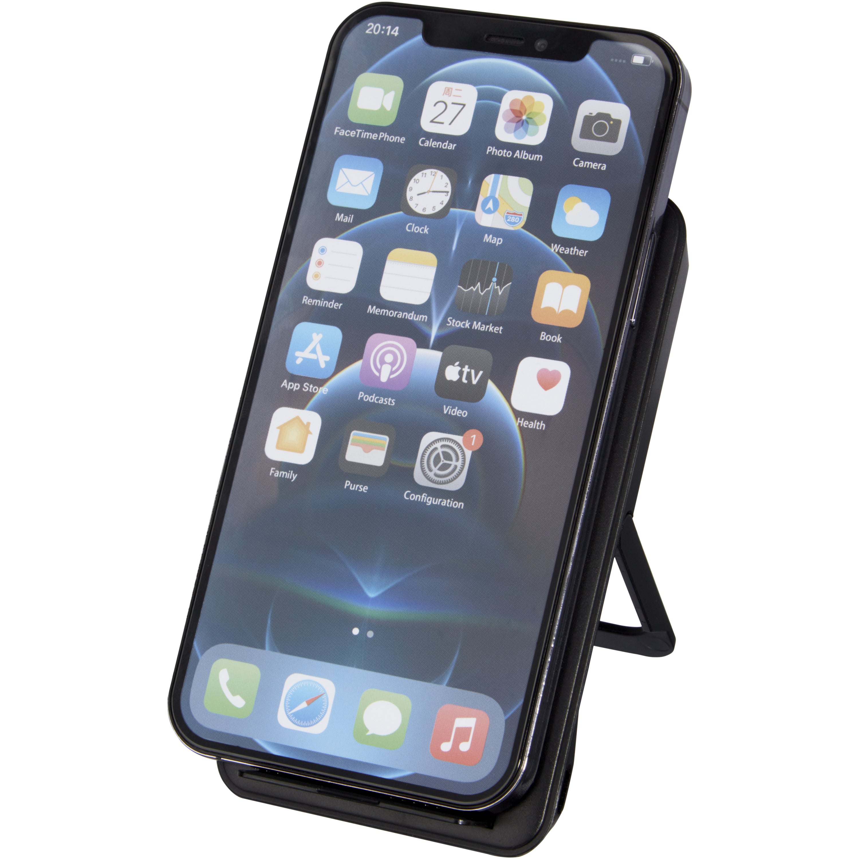 Recycled Plastic Wireless Charging Pad Phone Stand