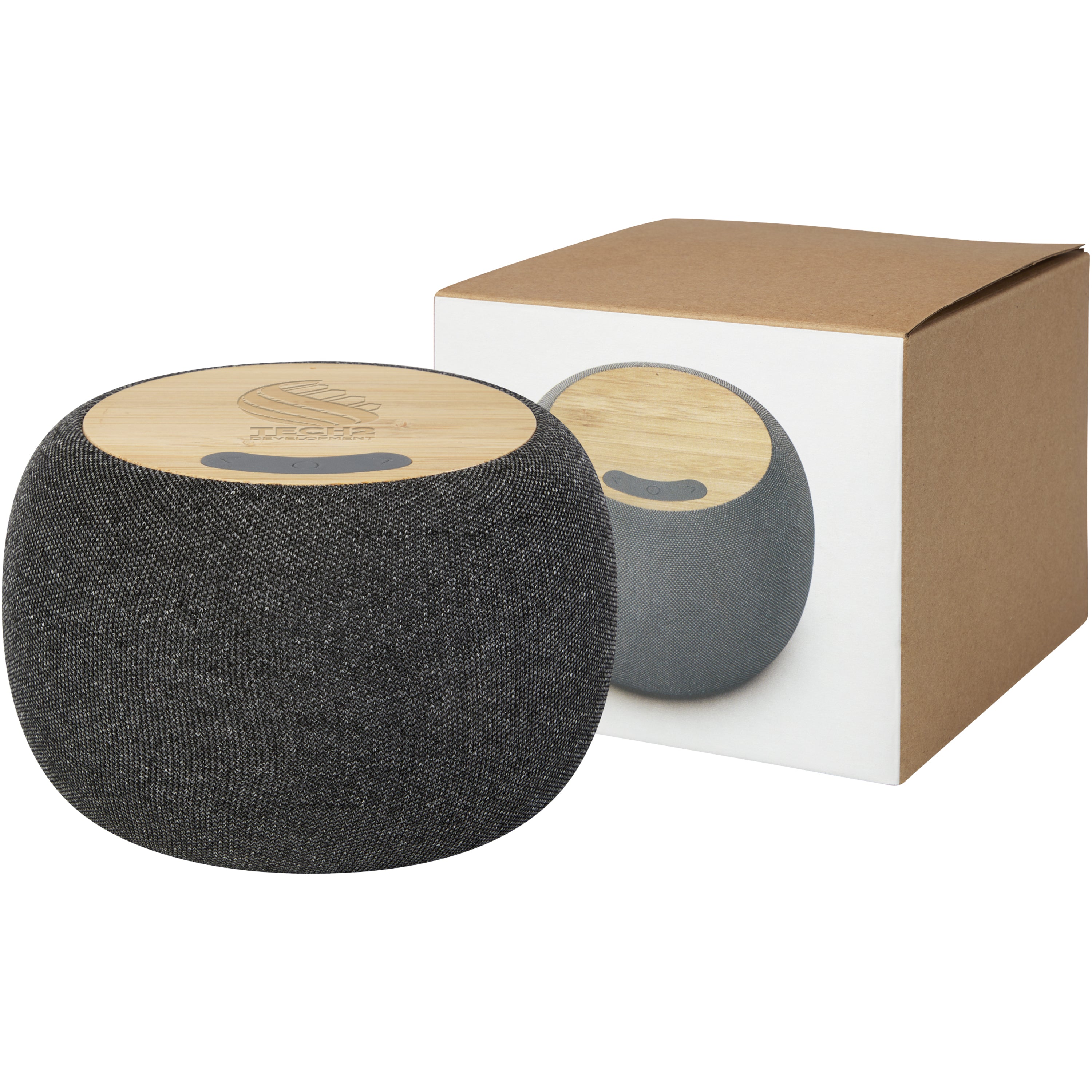 Ecofibre Bamboo Speaker and Wireless Charging Pad