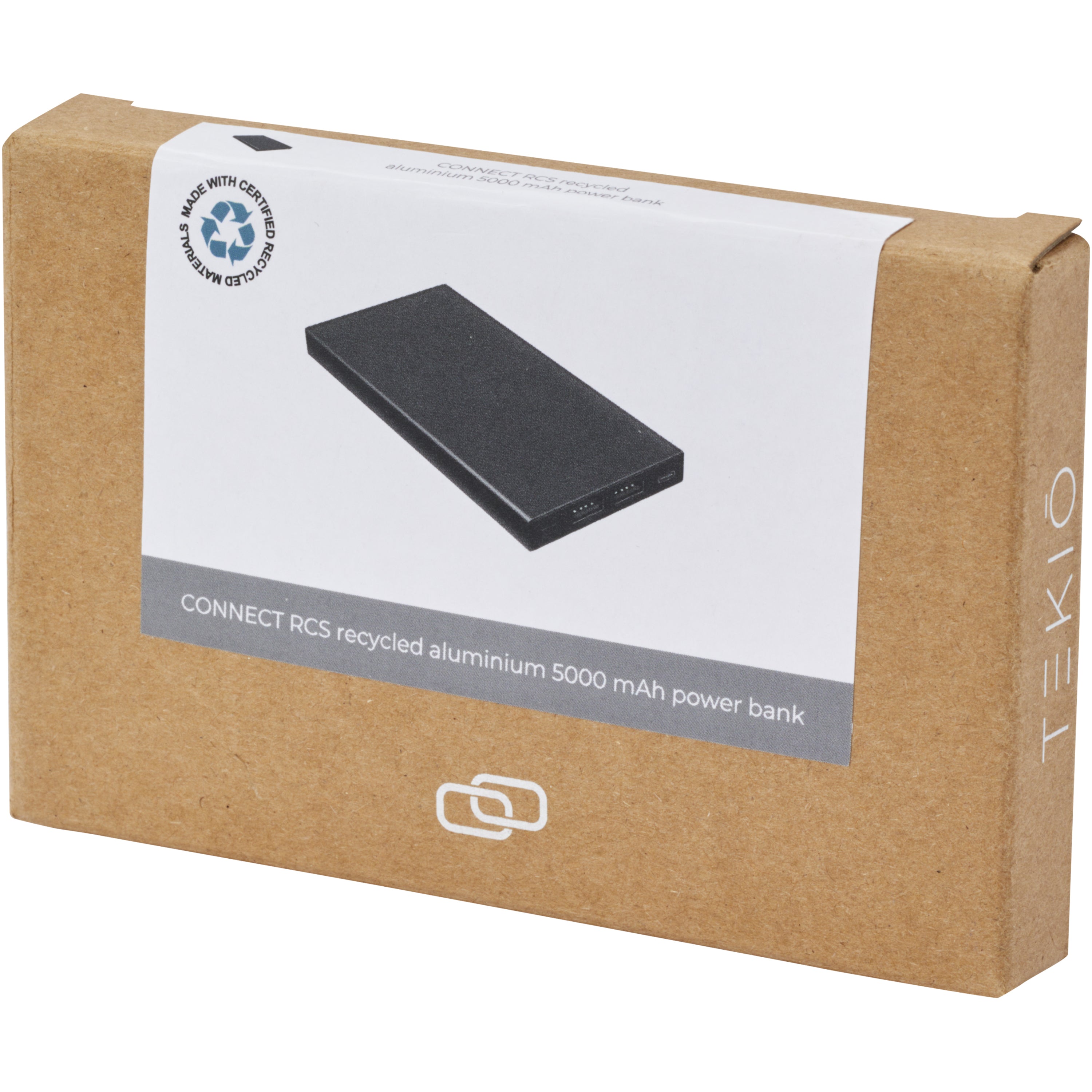 Connect Recycled Aluminium Powerbank