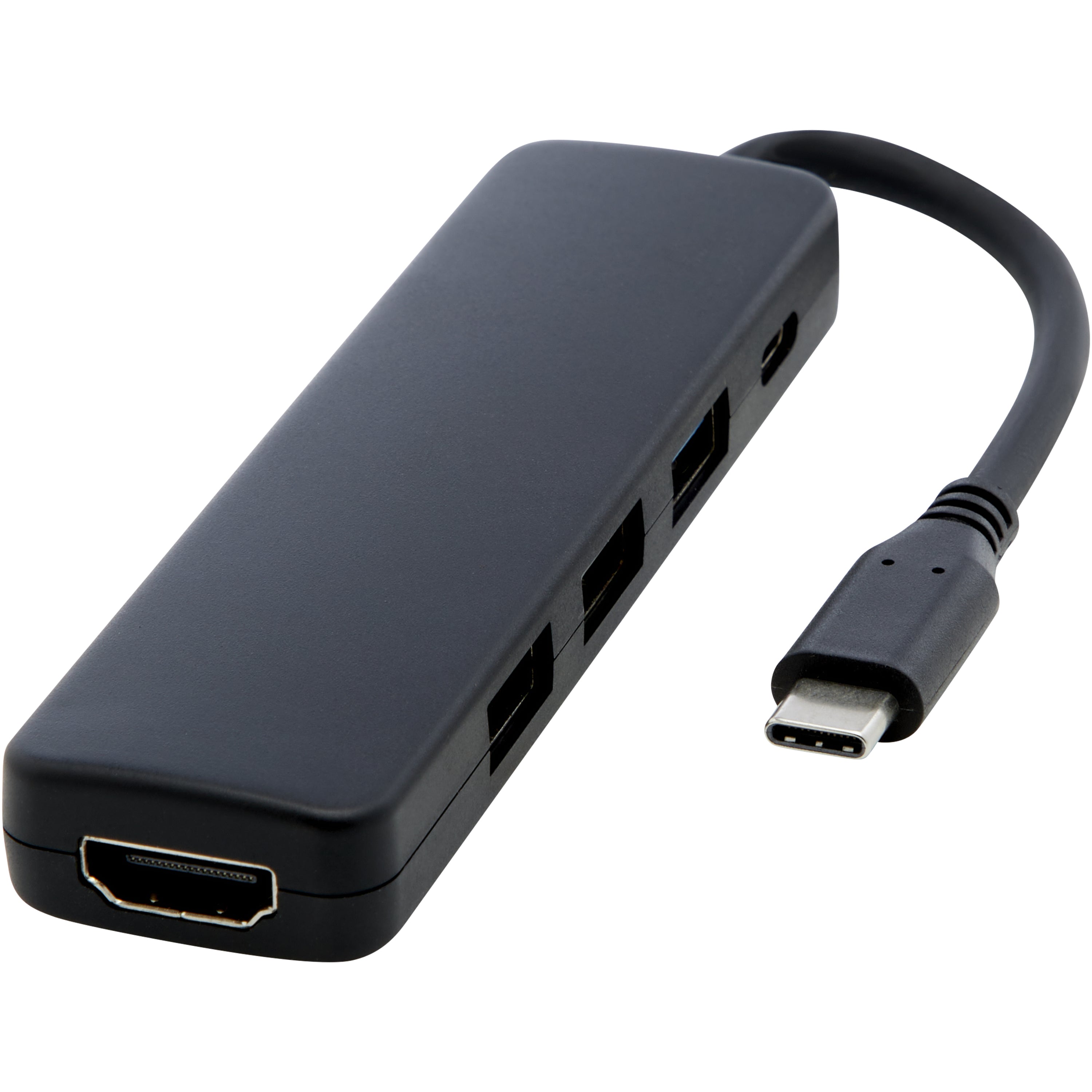 Recycled Plastic Multimedia Adapter with HDMI Port