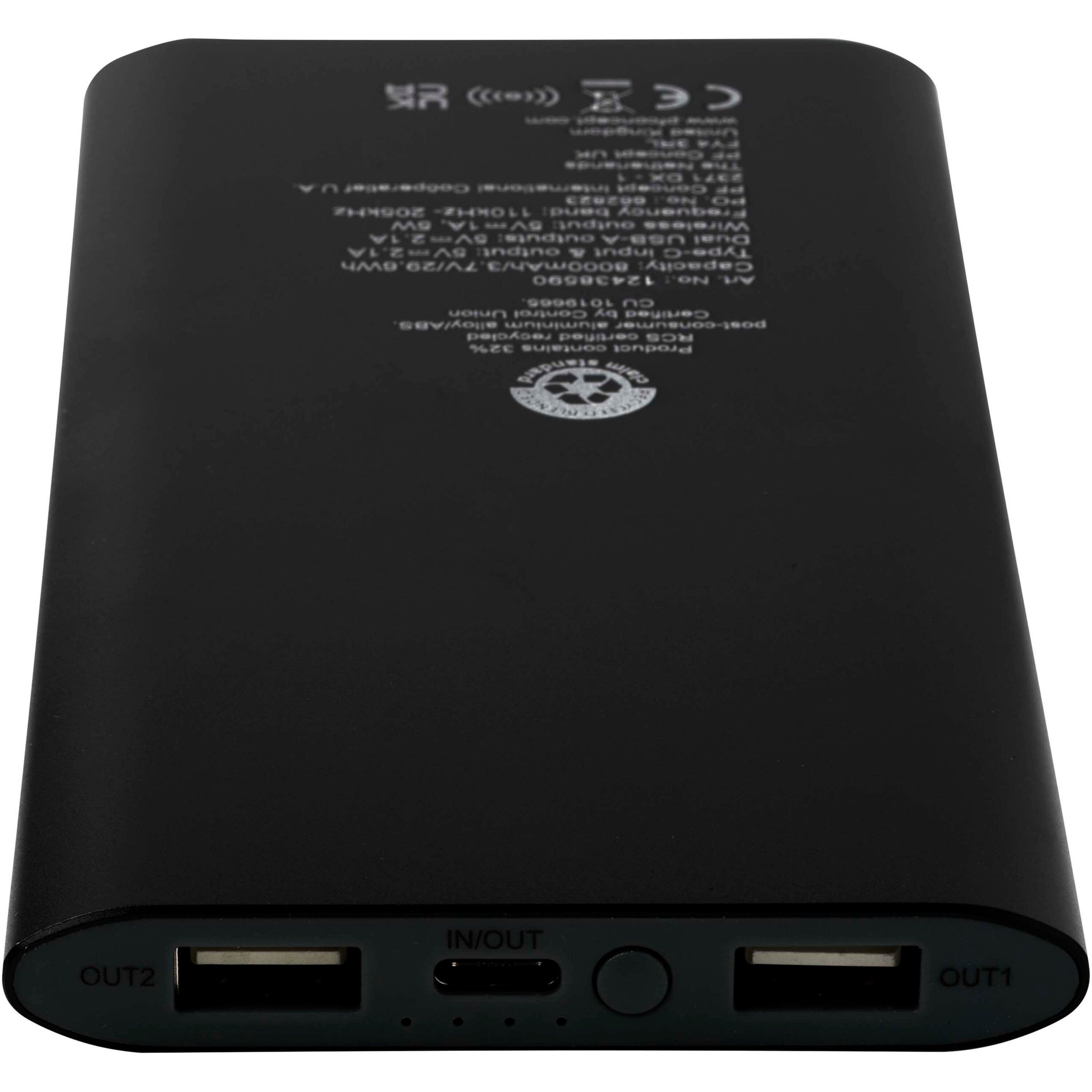 Juice 8000mAh Recycled Wireless Powerbank