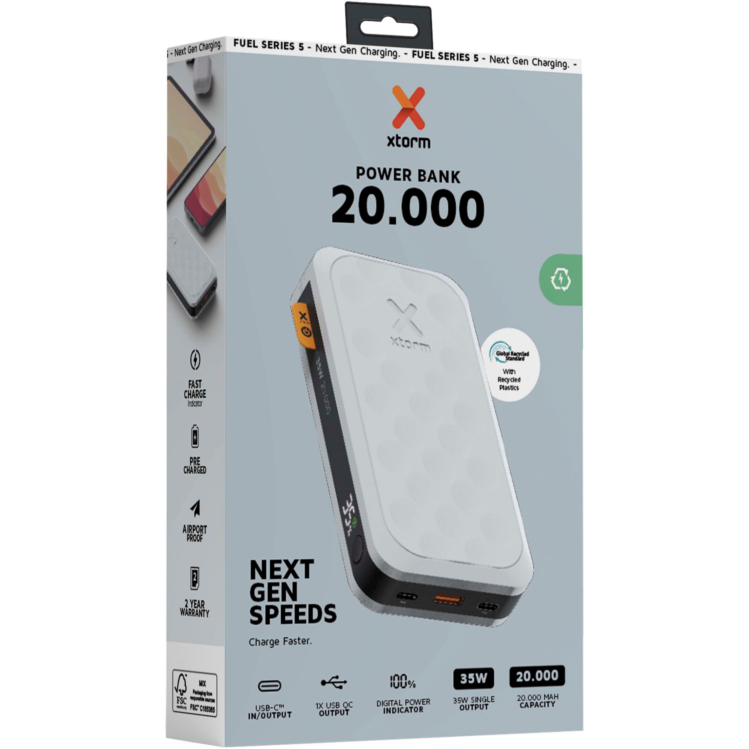 Xtorm Fuel Series 20,000mAh 35W Powerbank