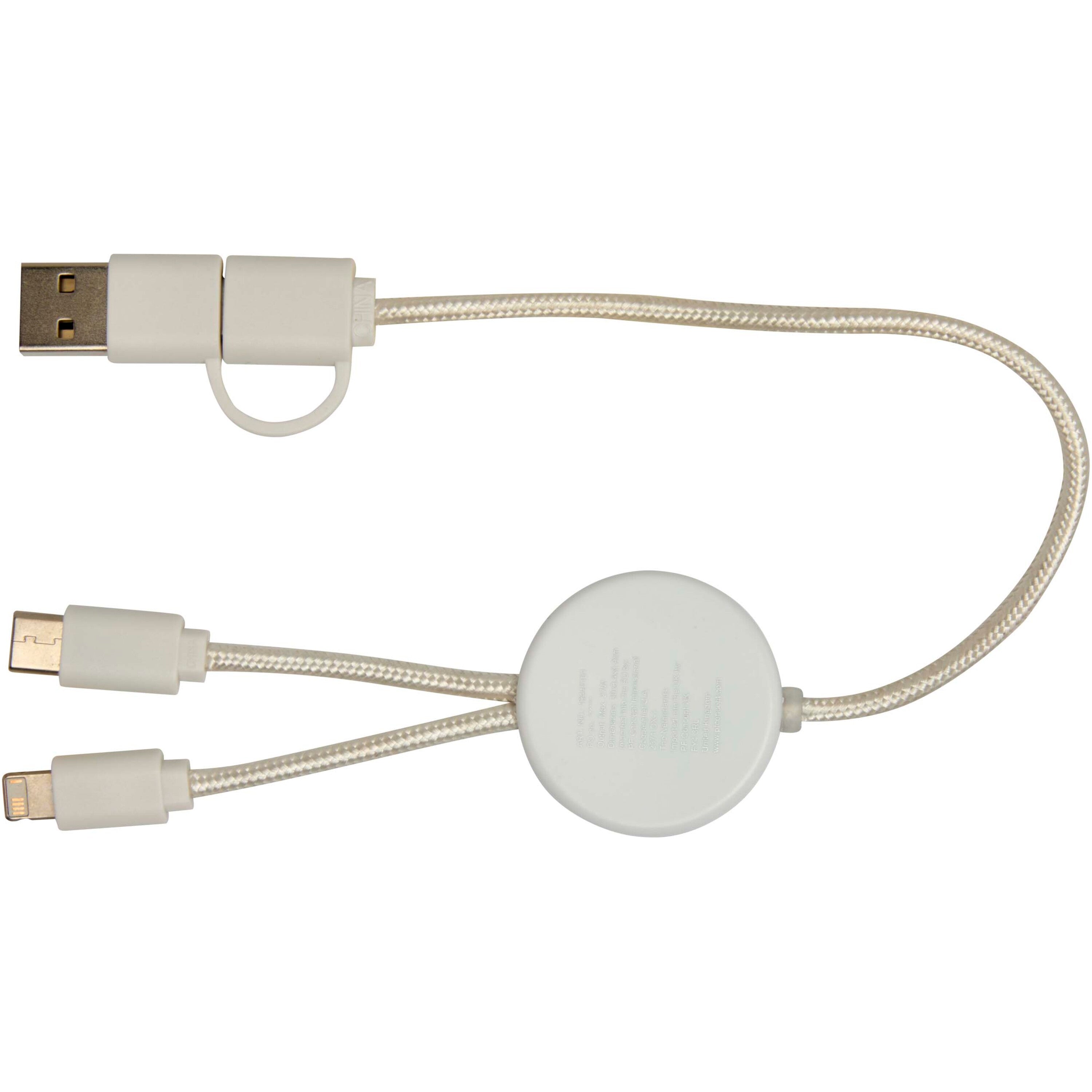 Chechia 5-in-1 30cm Data Sync and Charging Cable