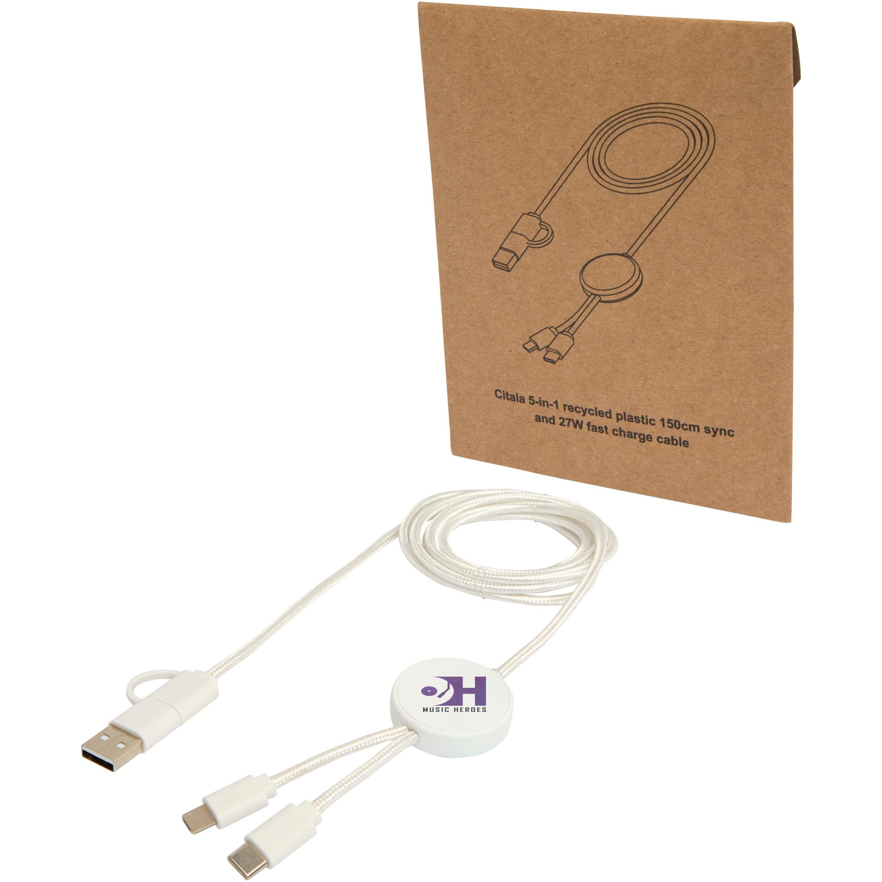 Citala 5-in-1 Data sync and Fast Charging Cable