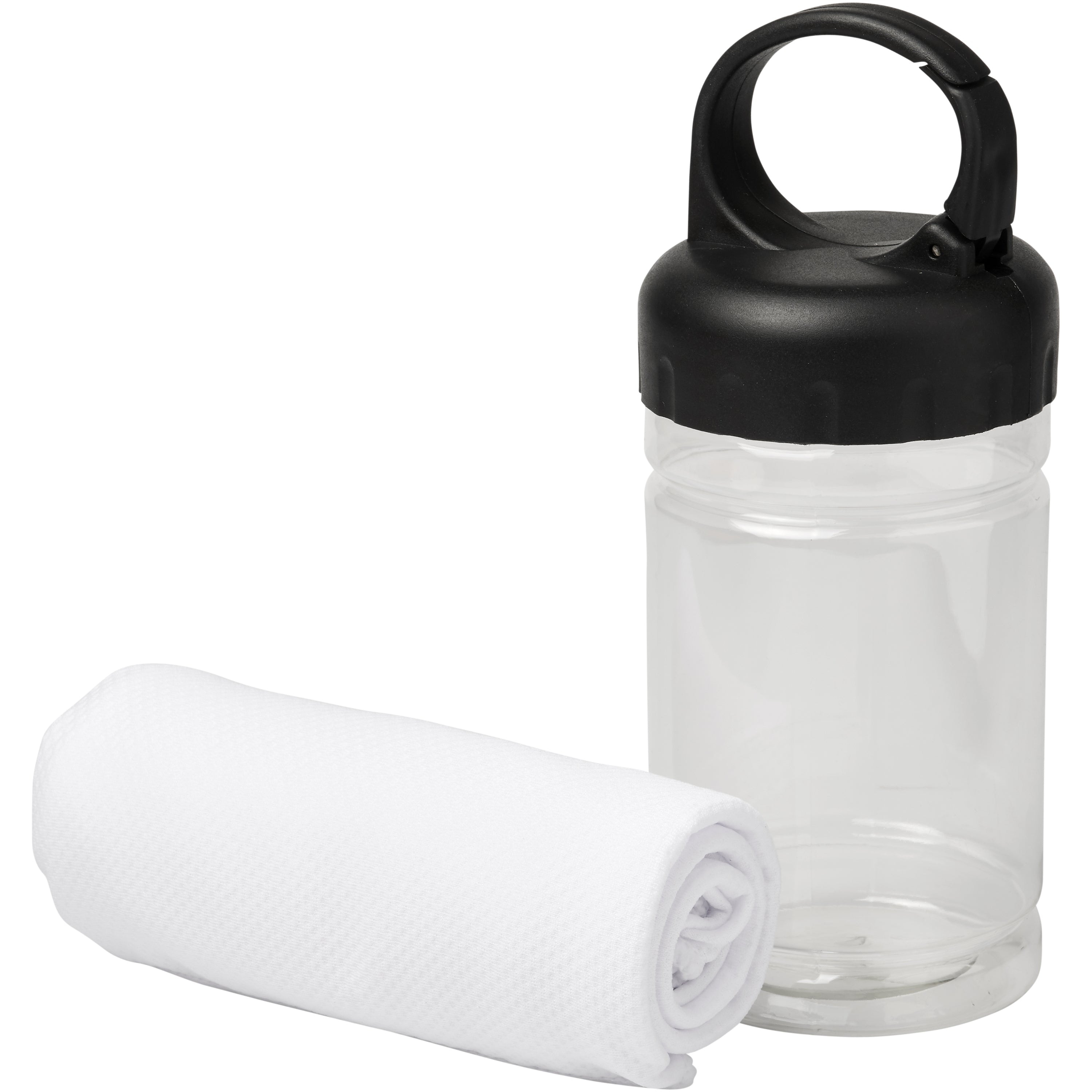 Remy Cooling Towel in Recycled Plastic Container
