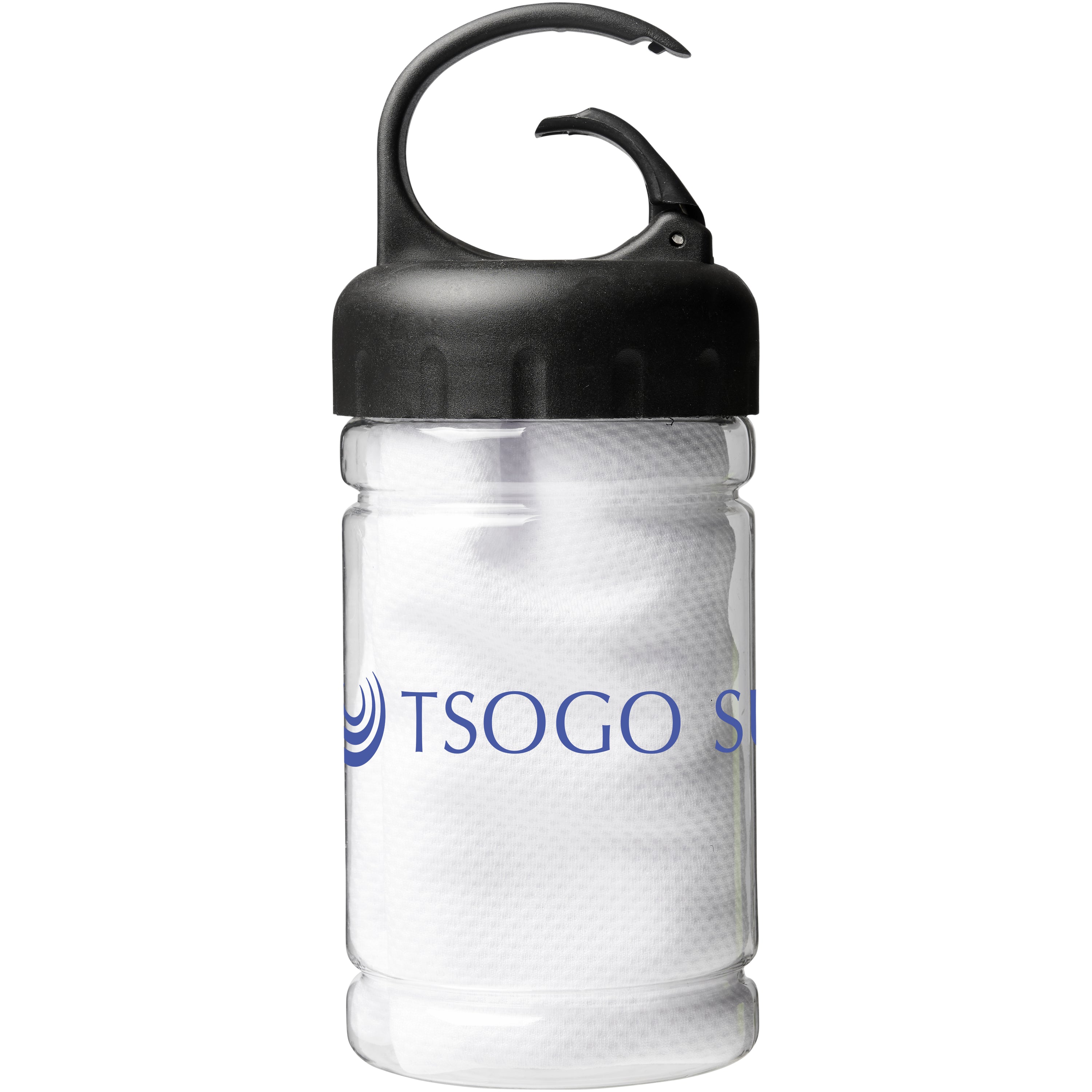 Remy Cooling Towel in Recycled Plastic Container