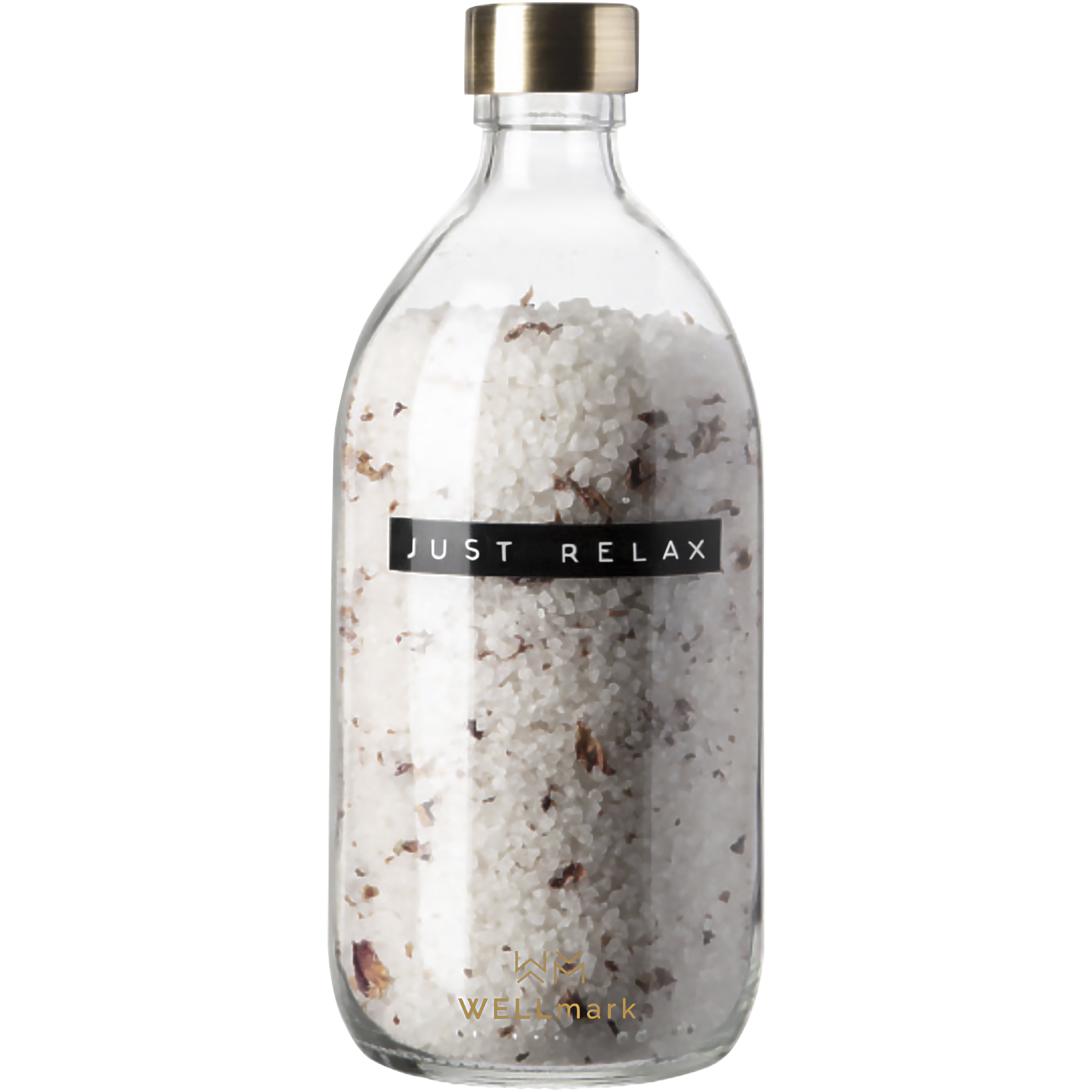 500ml Rose Scented Bath Salt Bottle