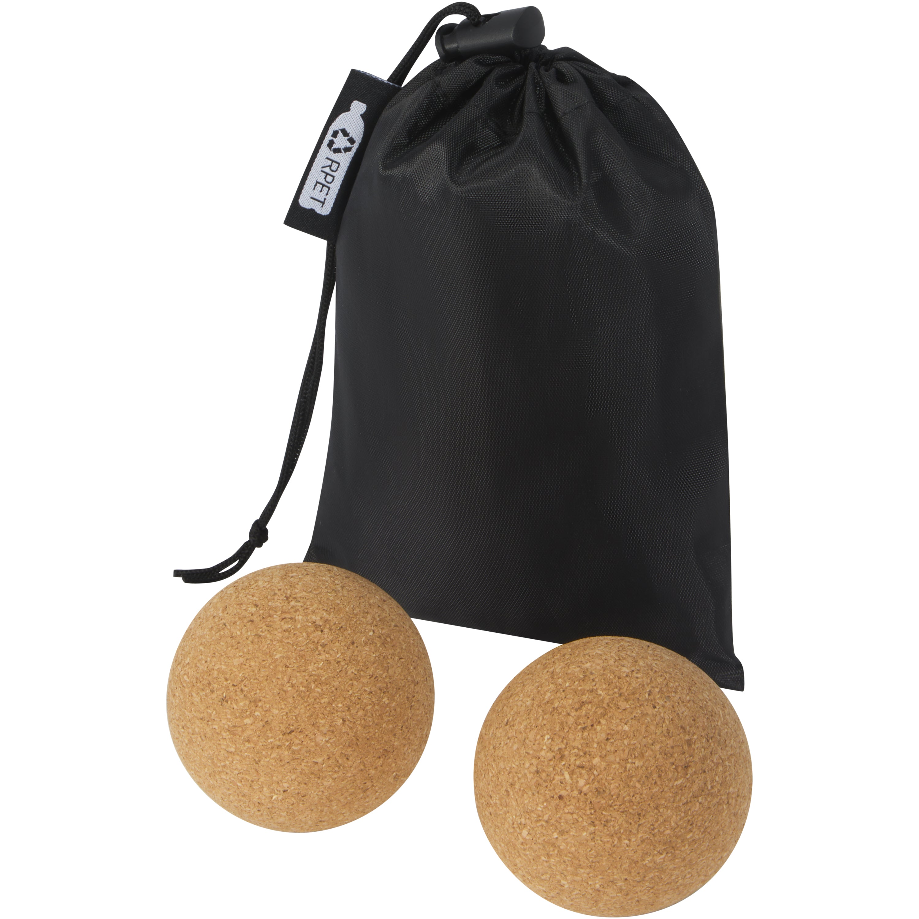 Set of 2 Cork Yoga Balls