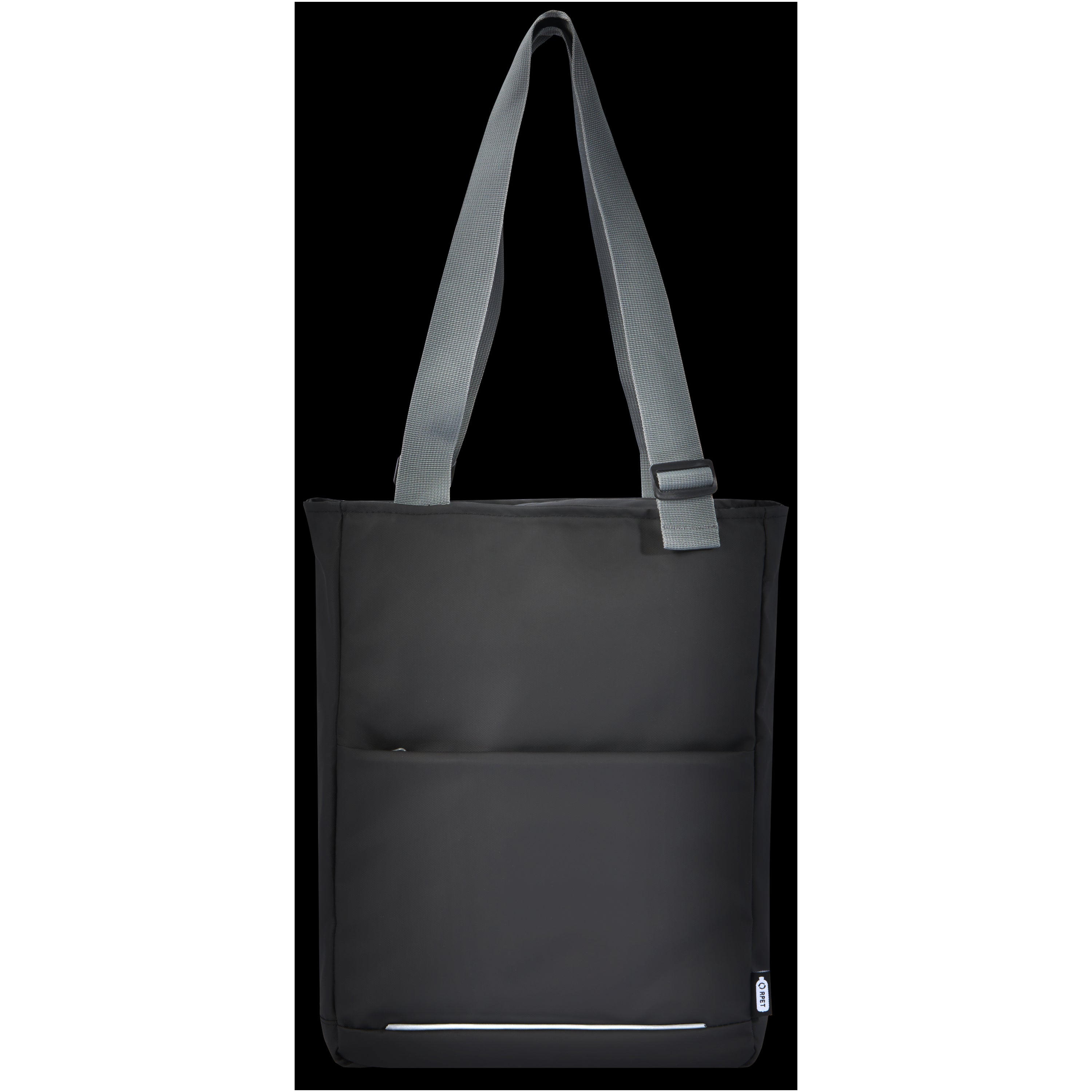 Aqua Recycled Fabric Water Resistant Laptop Tote Bag