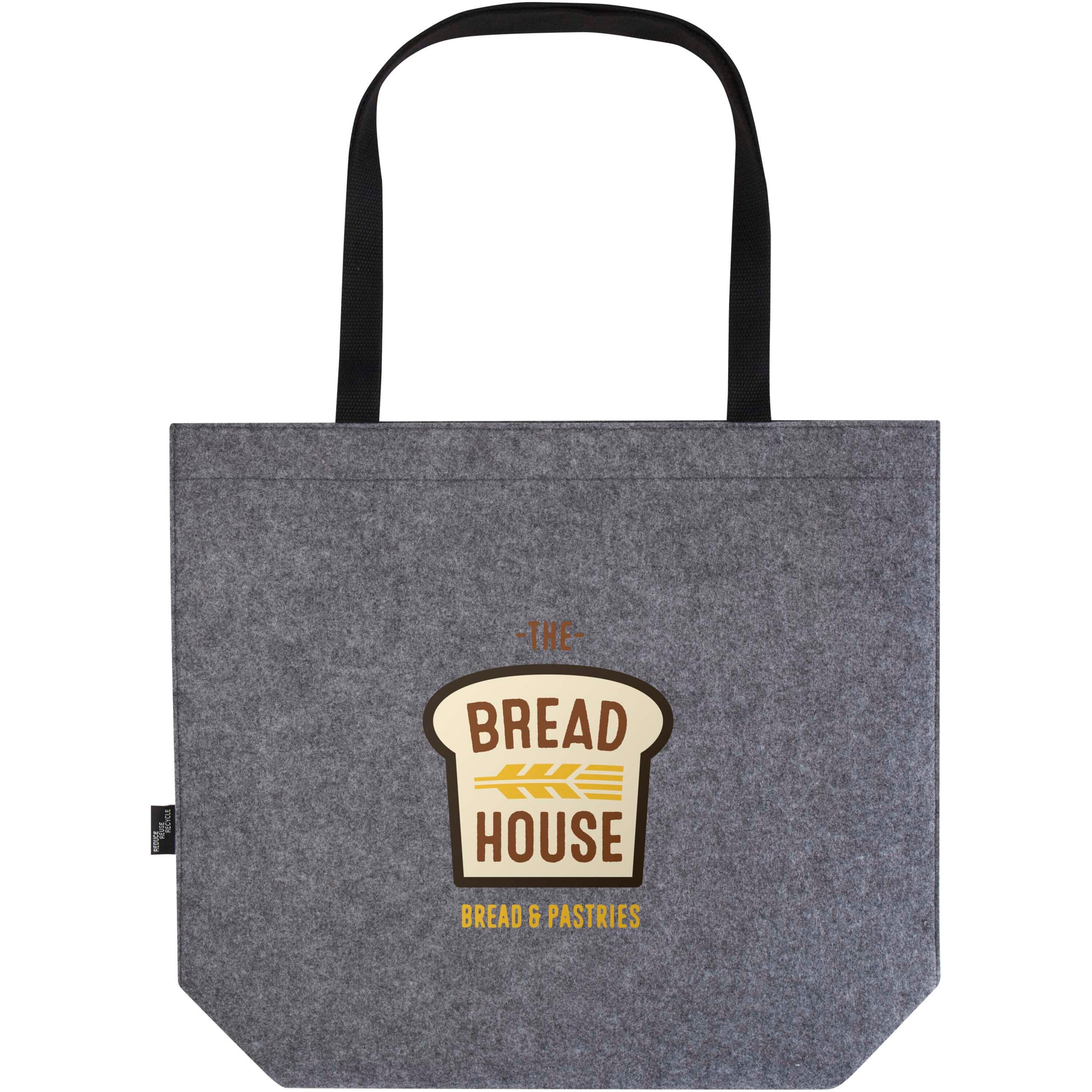 Recycled Felt Gusset Tote Bag