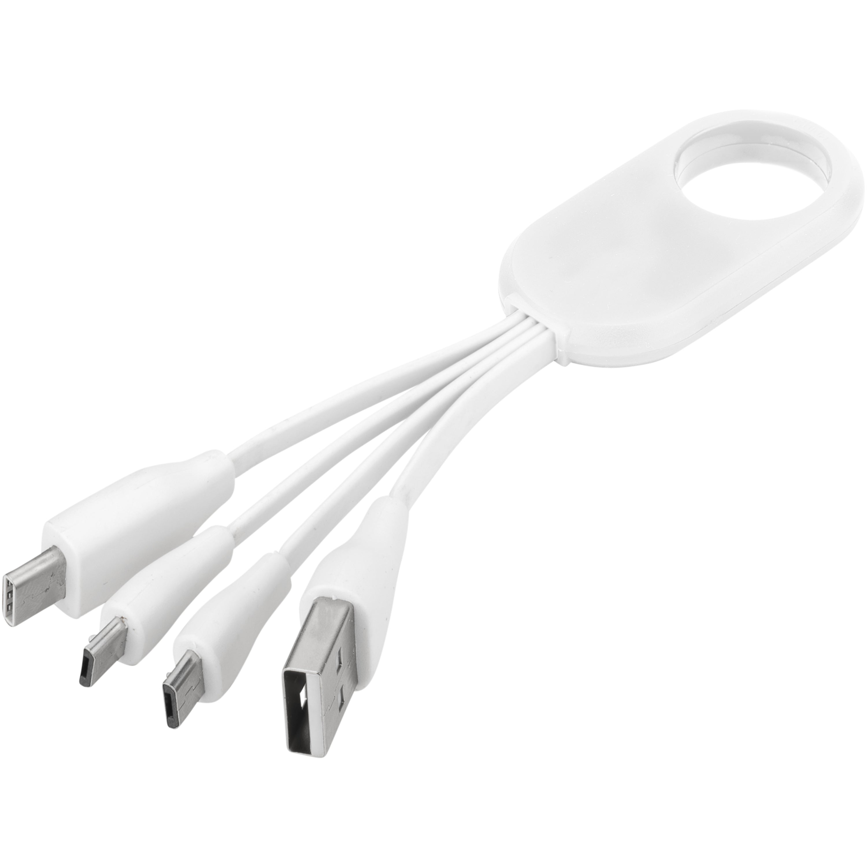 4-in-1 Charging Cable with Type-C Tip