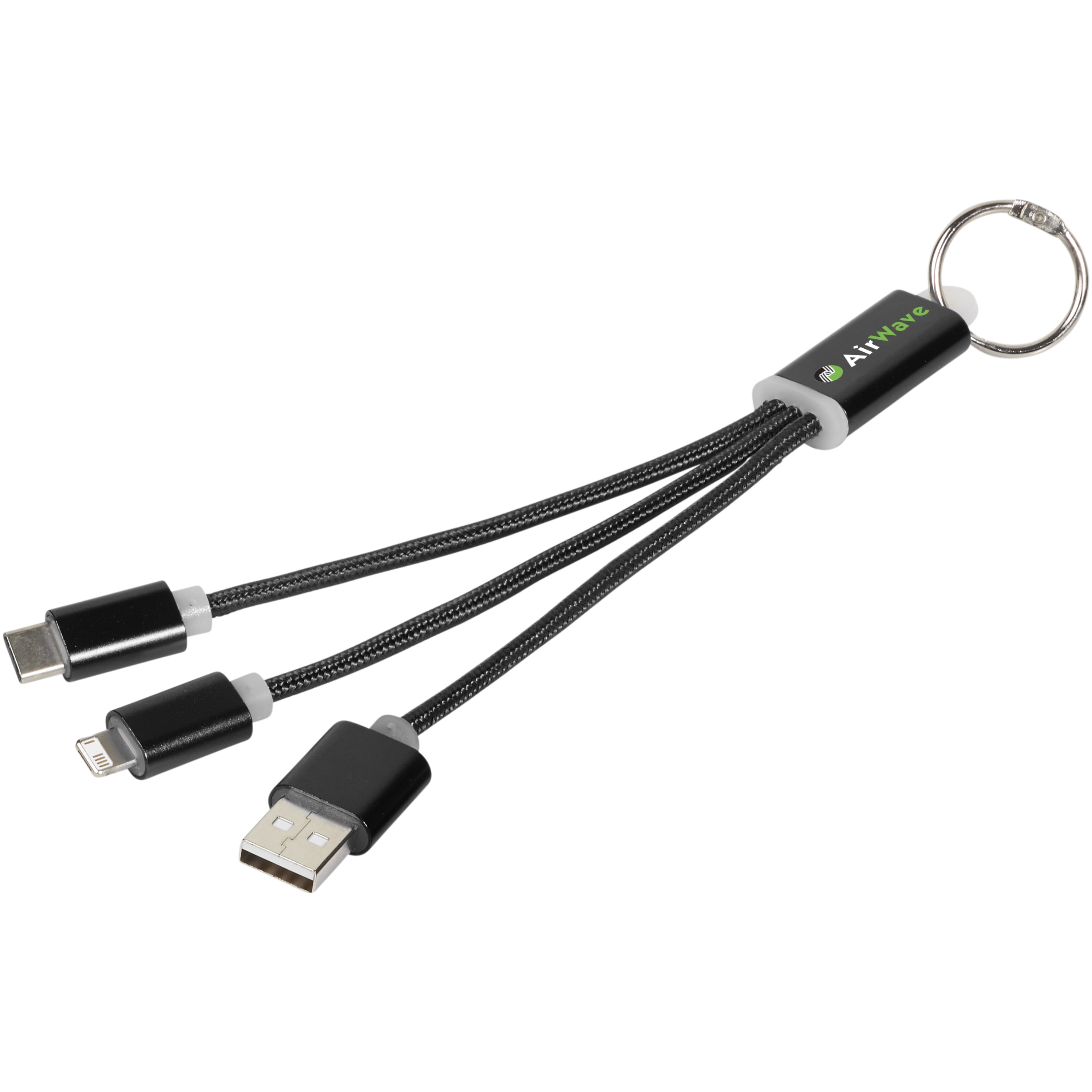Tri Charging Cable Keyring